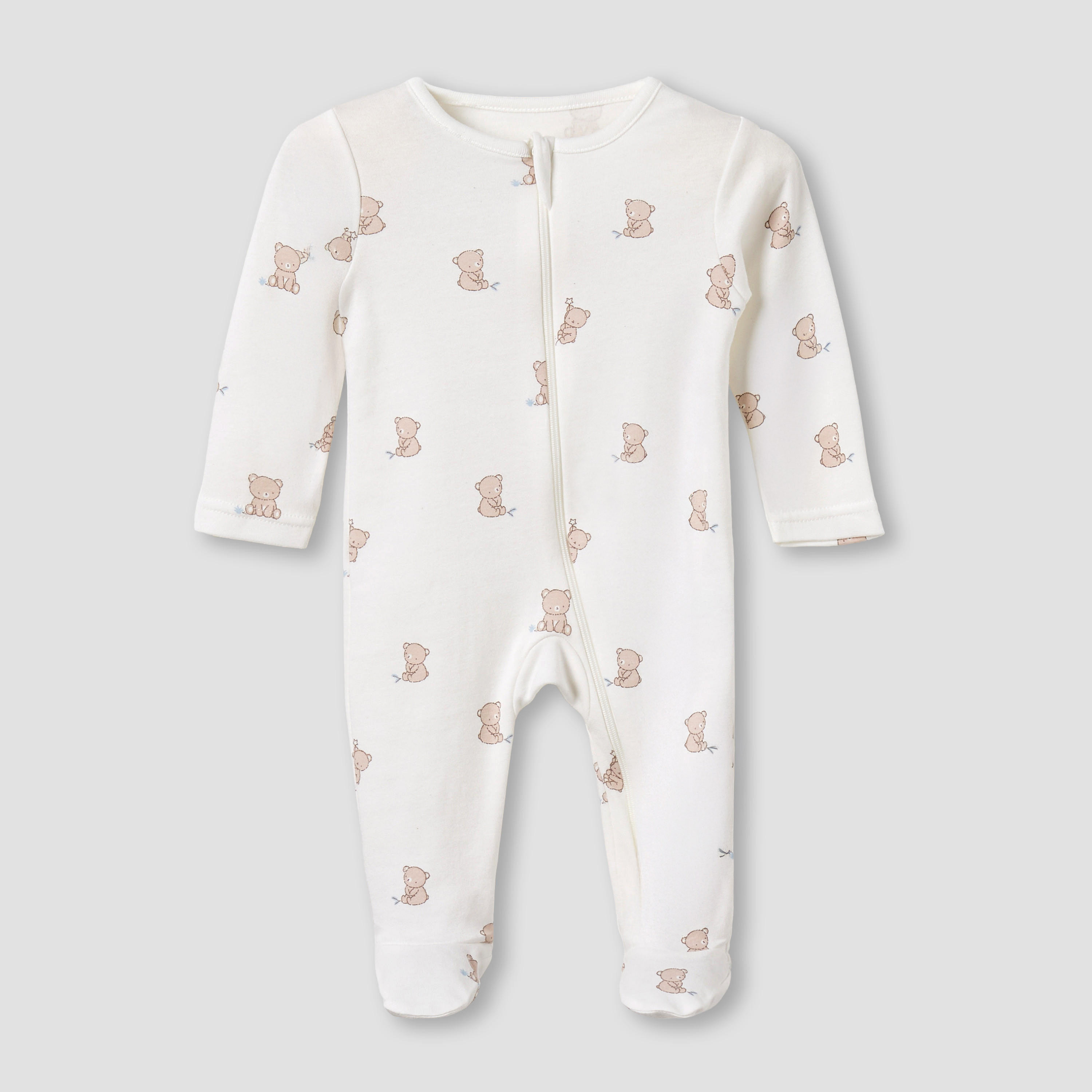 Pack of 5 Juniors Cotton Round Neck Long Sleeves Sleepsuit with Fun Print-baby-boys-clothing-nightwear-sleepsuits-image-6