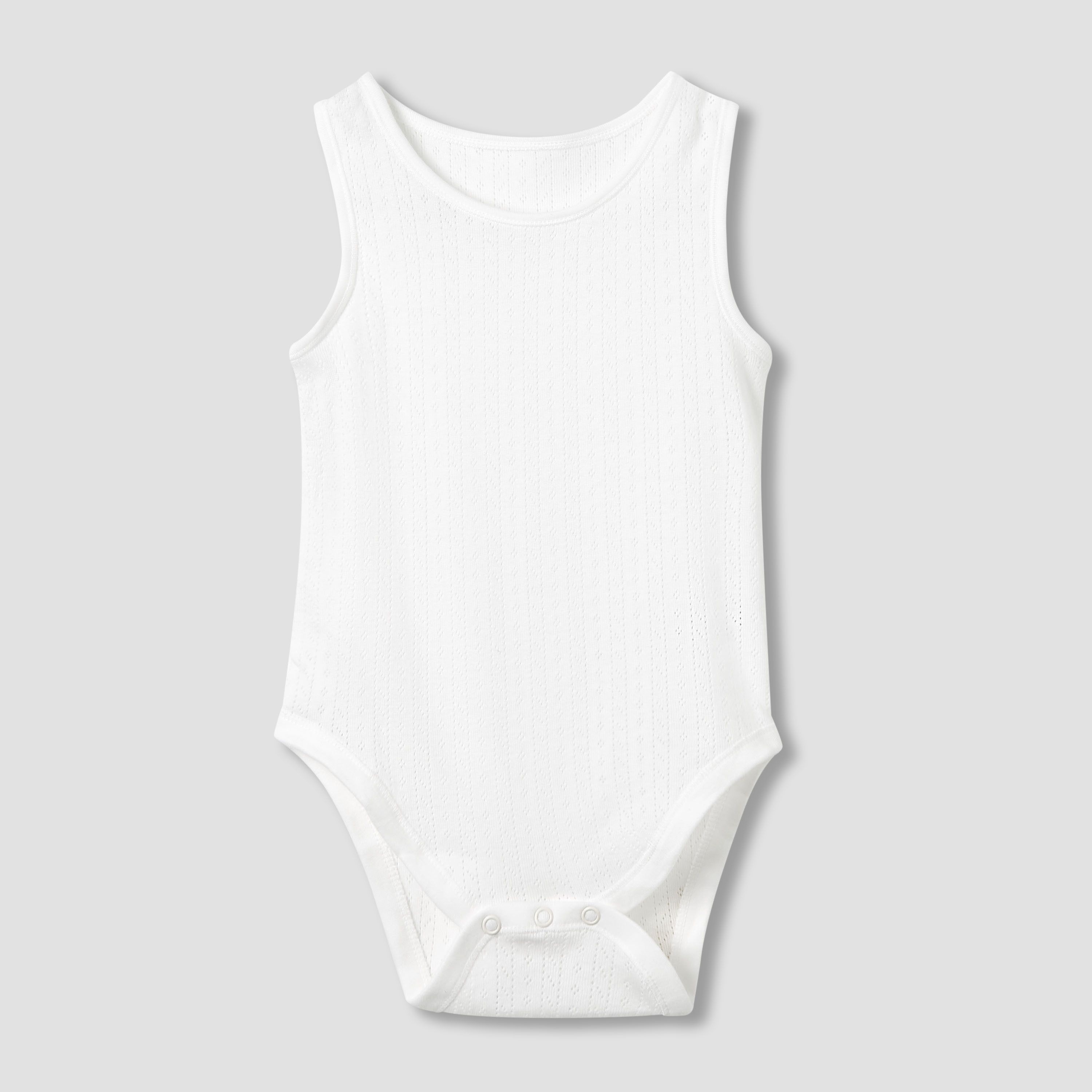 Juniors Round Neck Bodysuit with Snap Button Closure - Cotton - Sleeveless - Set of 5-baby-boys-clothing-bodysuits-image-5