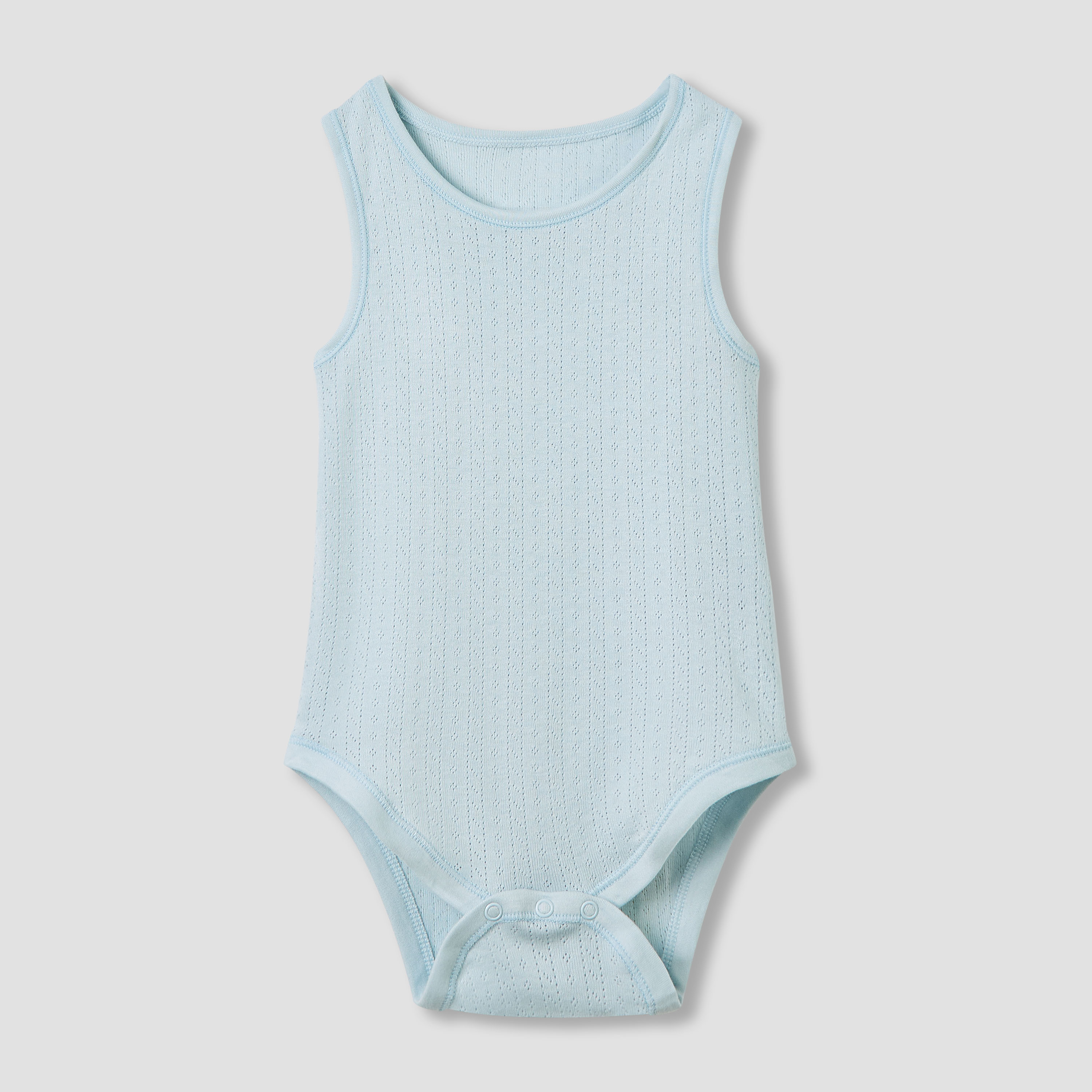 Juniors Round Neck Bodysuit with Snap Button Closure - Cotton - Sleeveless - Set of 5-baby-boys-clothing-bodysuits-image-6