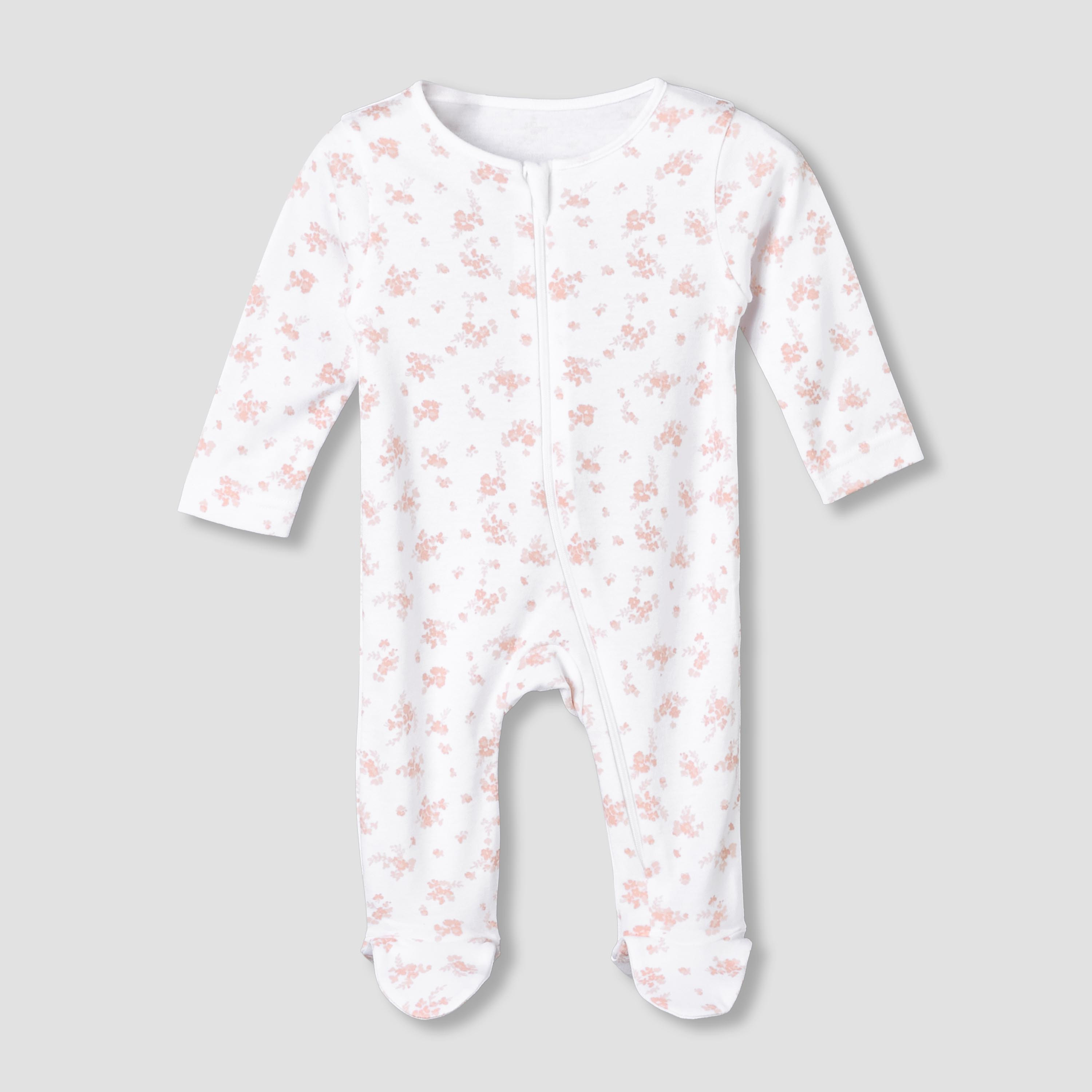 Pack of 5 Juniors Cotton Crew Neck Long Sleeves Sleepsuit with Assorted Print-baby-girls-clothing-nightwear-sleepsuits-image-7