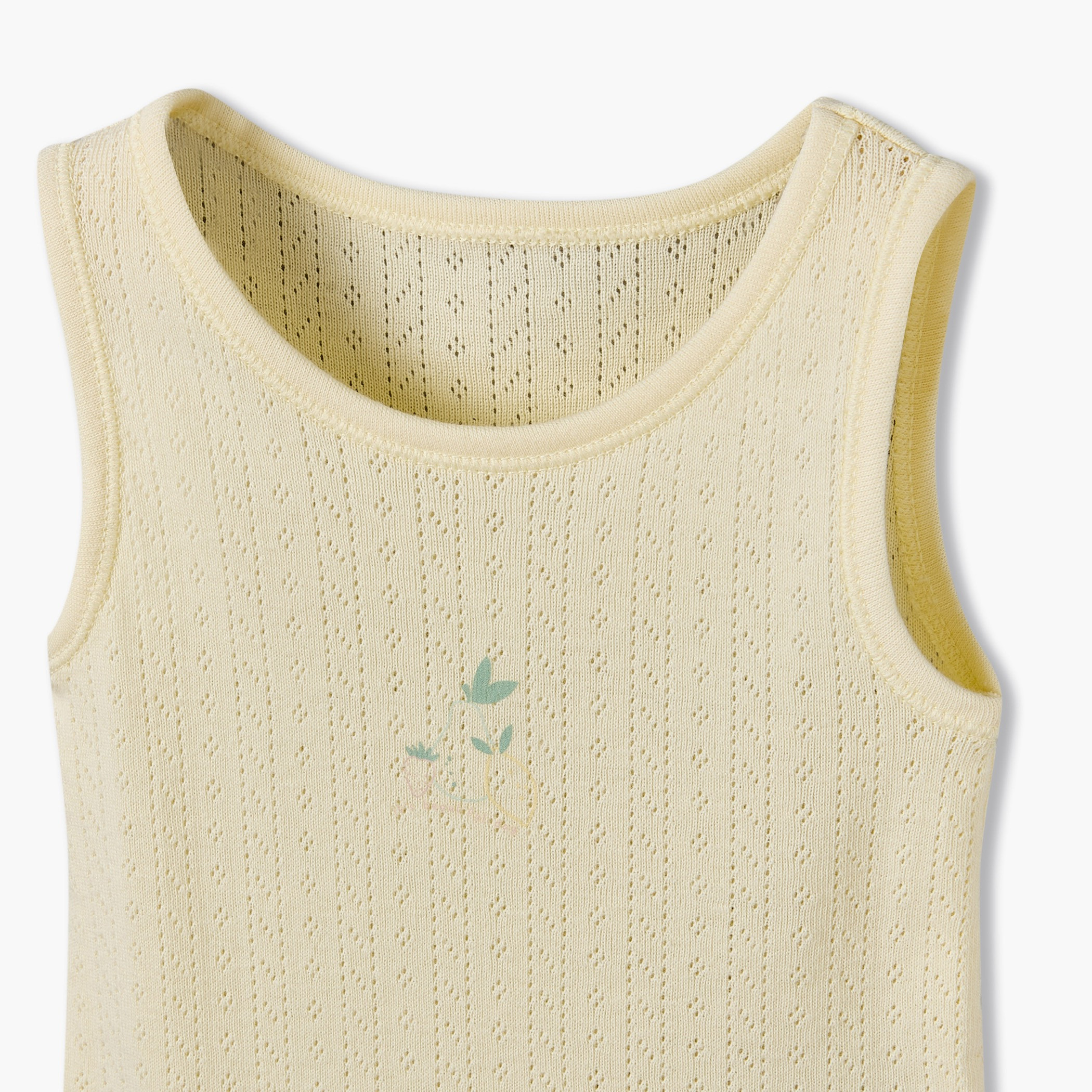 بودي سوت قطني بياقة مستديرة ودون أكمام وكباسين إغلاق من جونيورز - طقم من 7 قطع-baby-girls-clothing-bodysuits-image-10