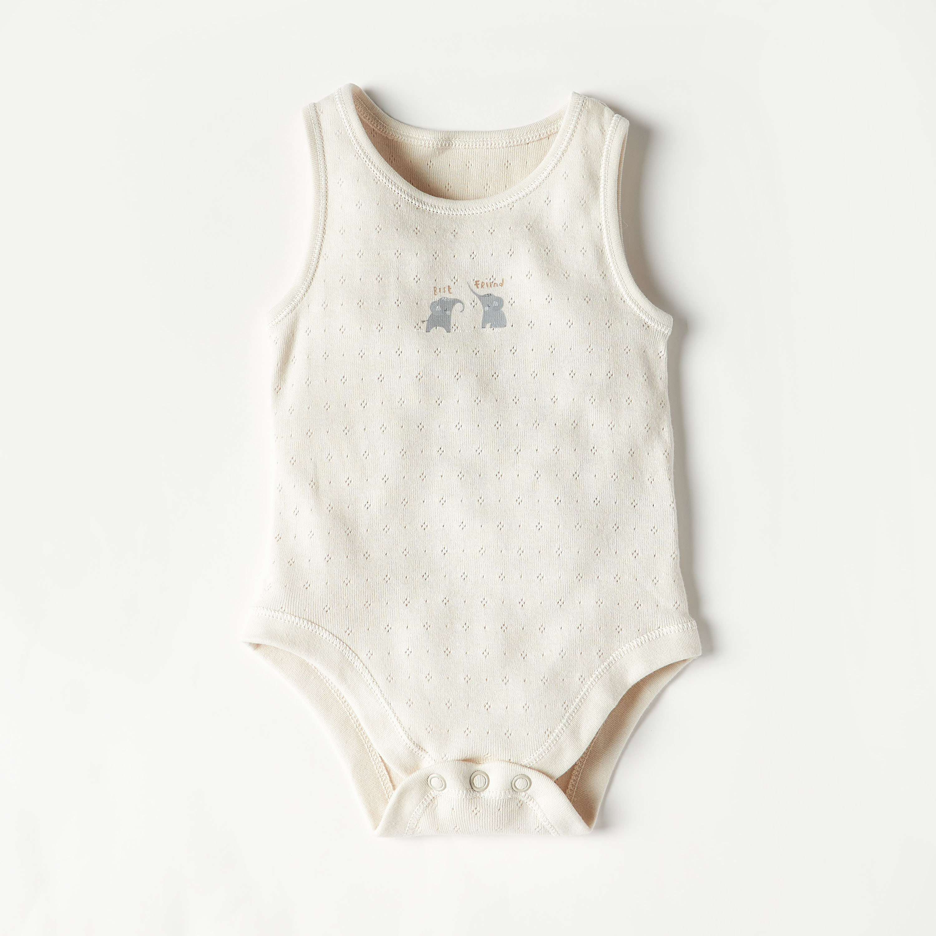 Juniors Printed Sleeveless Cotton Bodysuit - Set of 5-baby-boys-clothing-bodysuits-image-2
