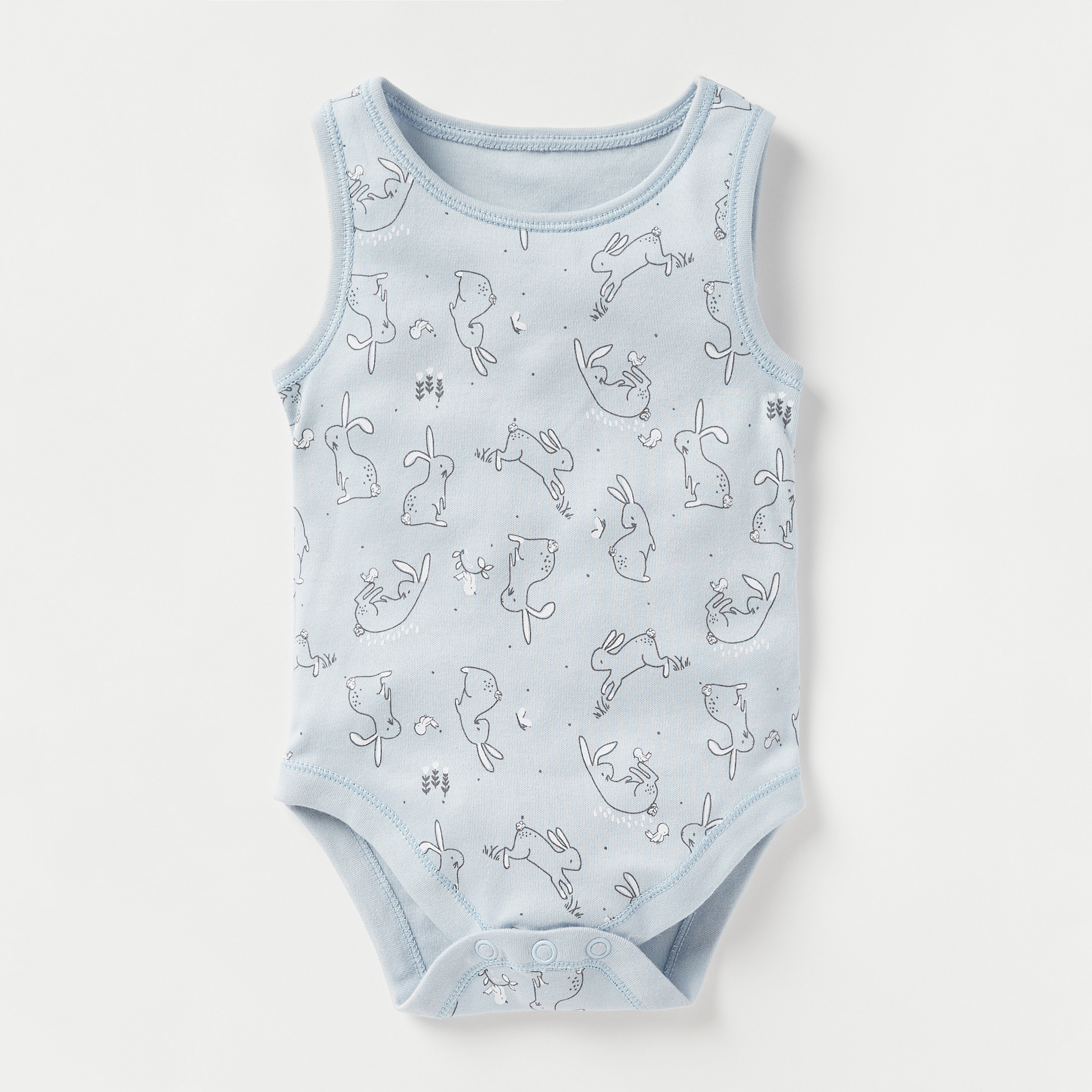 بودي سوت دون أكمام بطبعات من جونيورز - طقم من 5 قطع-baby-girls-clothing-bodysuits-image-2