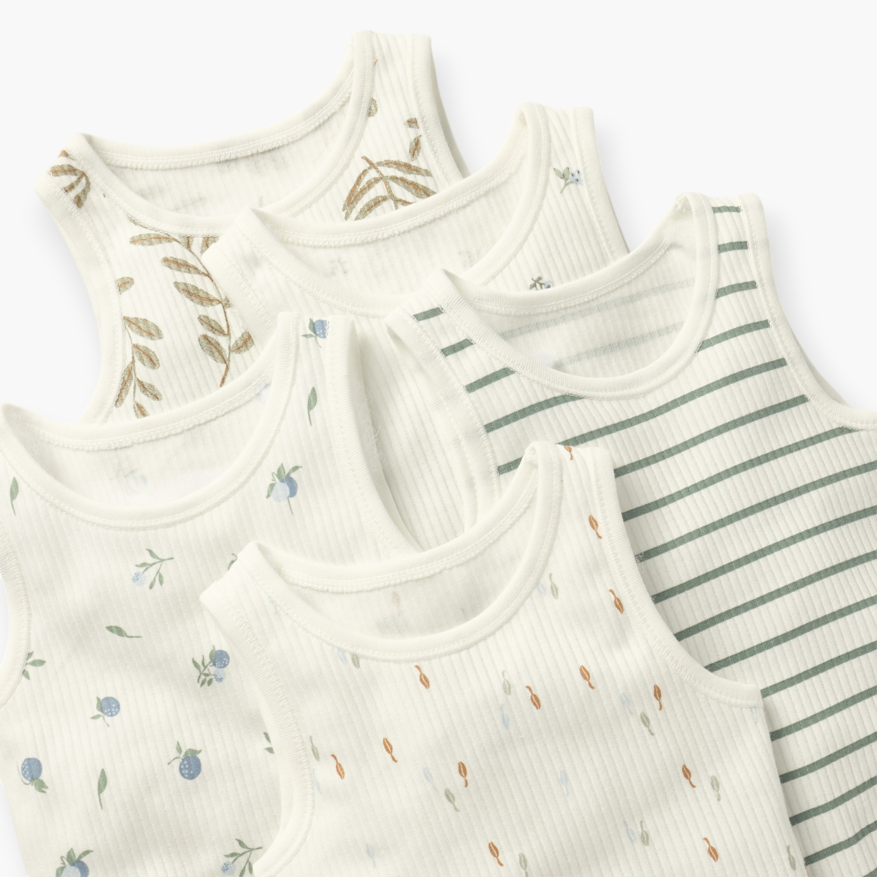 Juniors Assorted Sleeveless Bodysuit with Button Closure - Set of 5-promo_babyshop_Buy2for1025_KWT130126-image-2