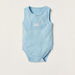 Juniors Printed Sleeveless Bodysuit with Button Closure - Set of 5-Multipacks-thumbnailMobile-3