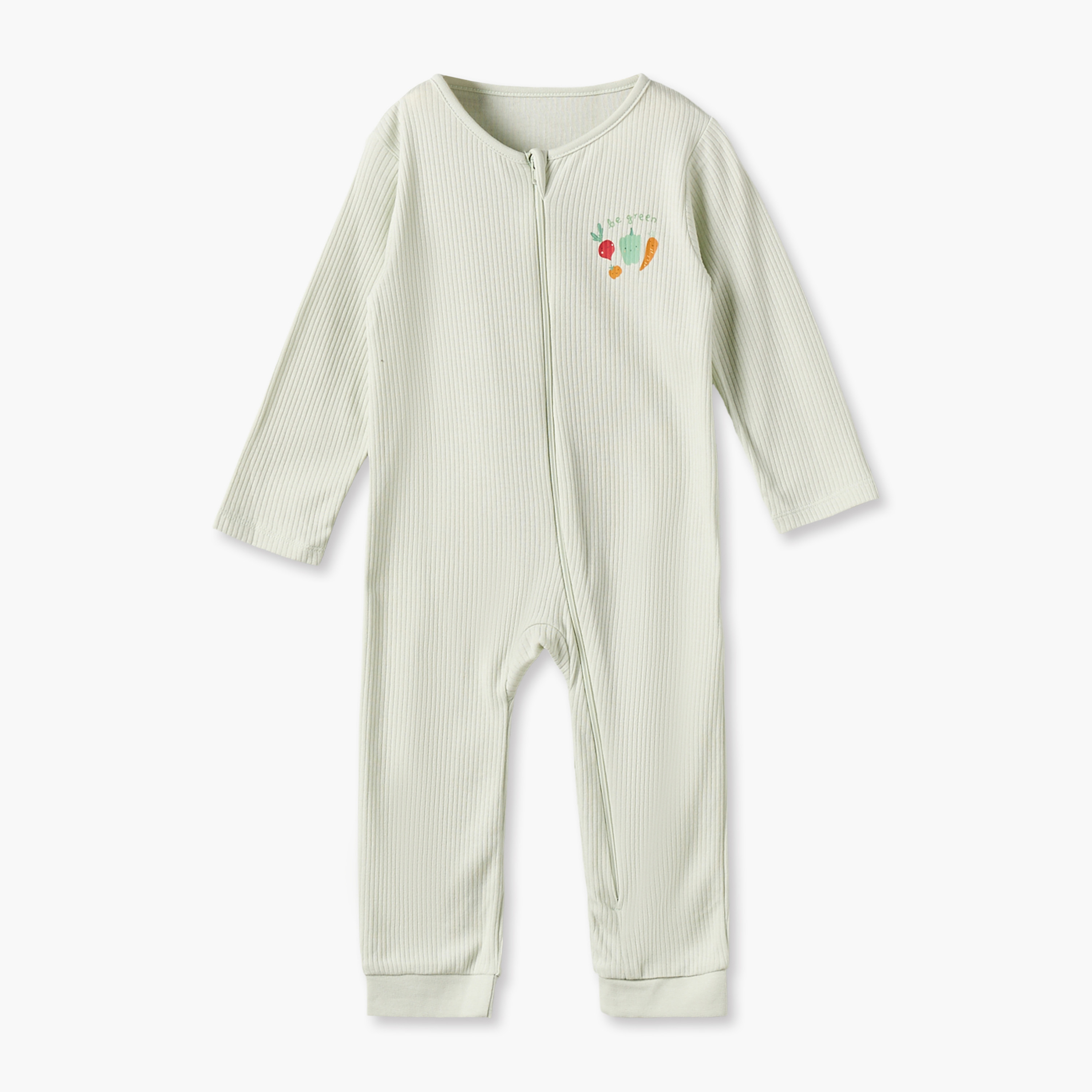 Pack of 3 Juniors Cotton Crew Neck Long Sleeves Sleepsuit with Floral Print-baby-girls-clothing-nightwear-sleepsuits-image-3
