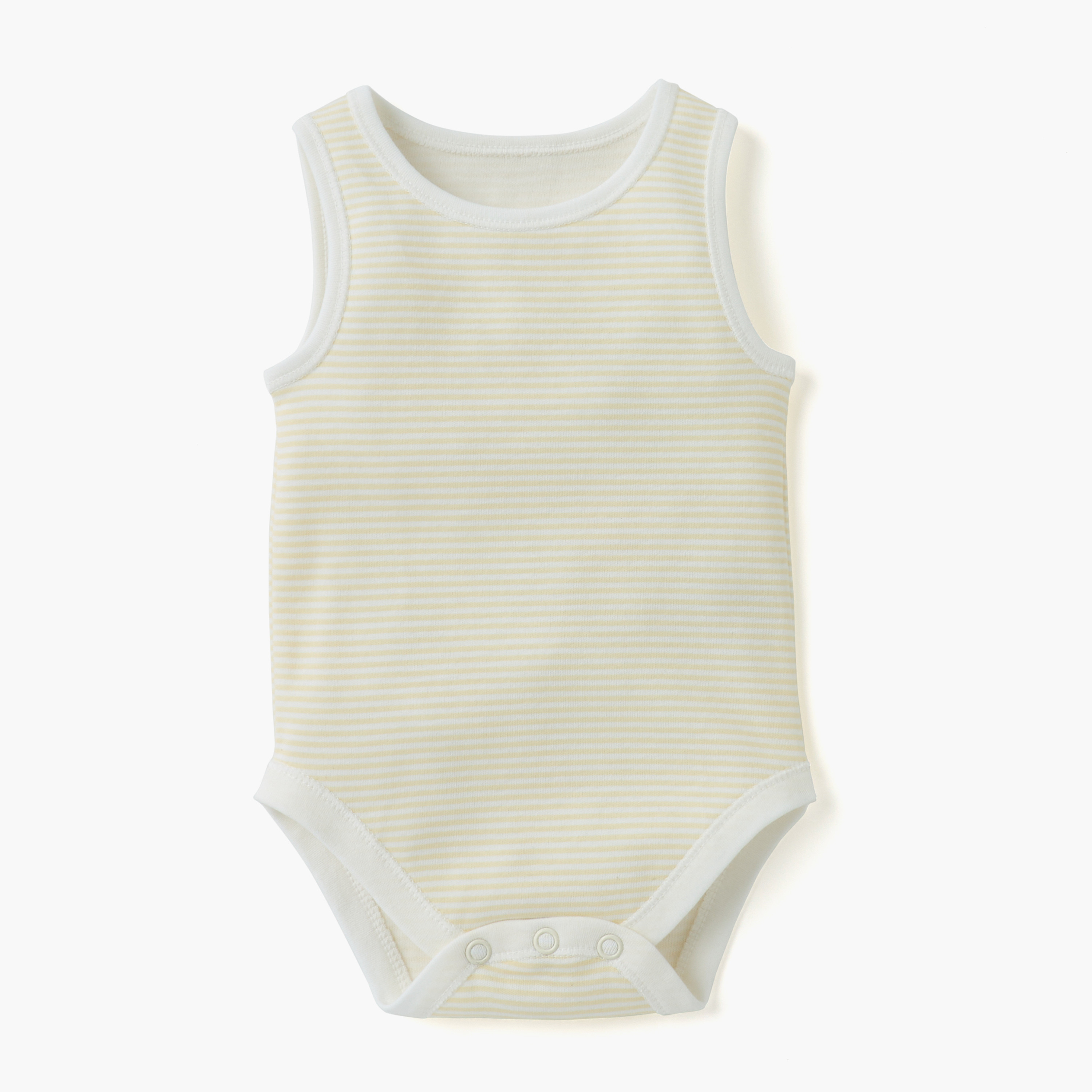 Juniors Printed Sleeveless Bodysuit - Set of 4-baby-girls-clothing-multipacks-image-4