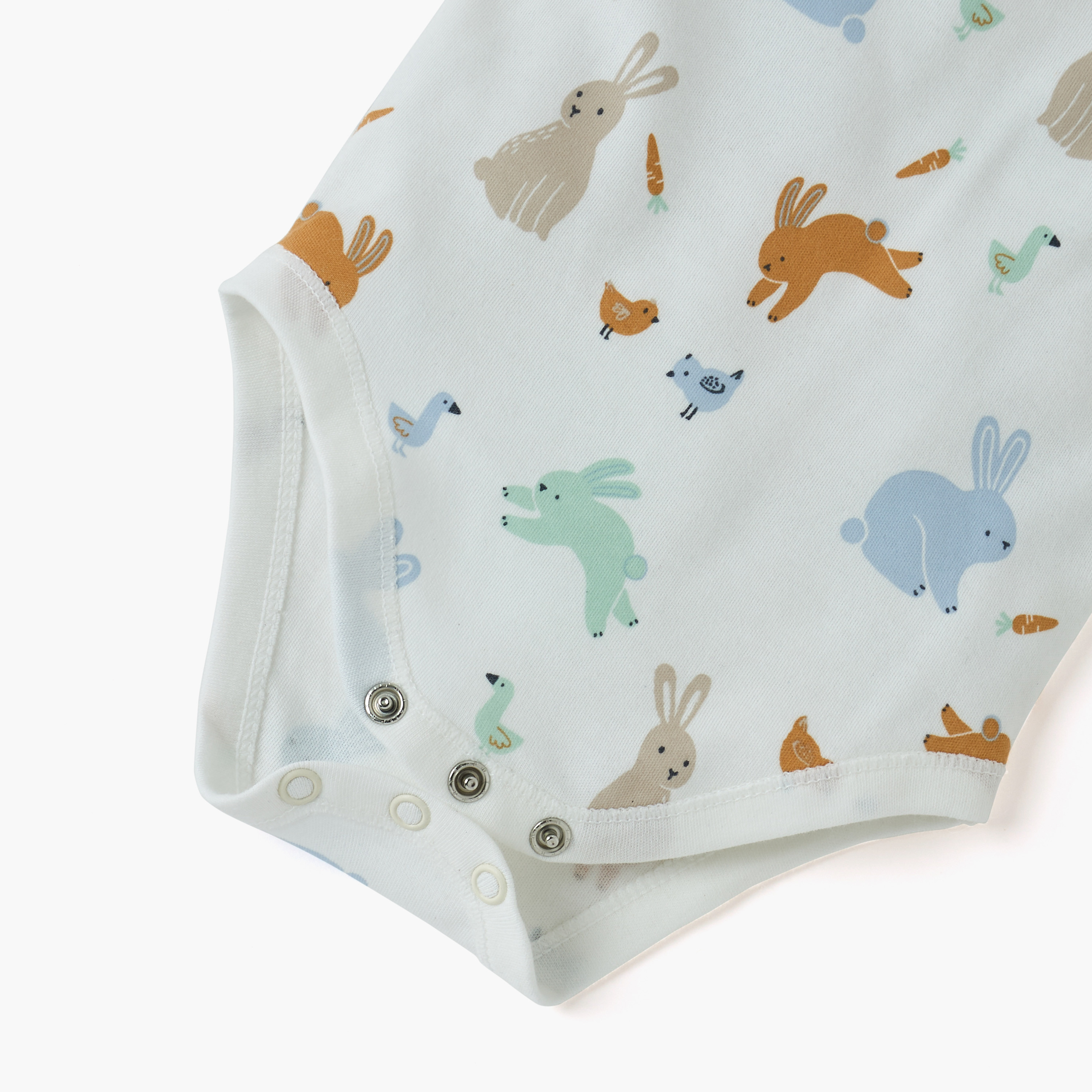 Juniors Printed Sleeveless Bodysuit - Set of 4-baby-girls-clothing-multipacks-image-7