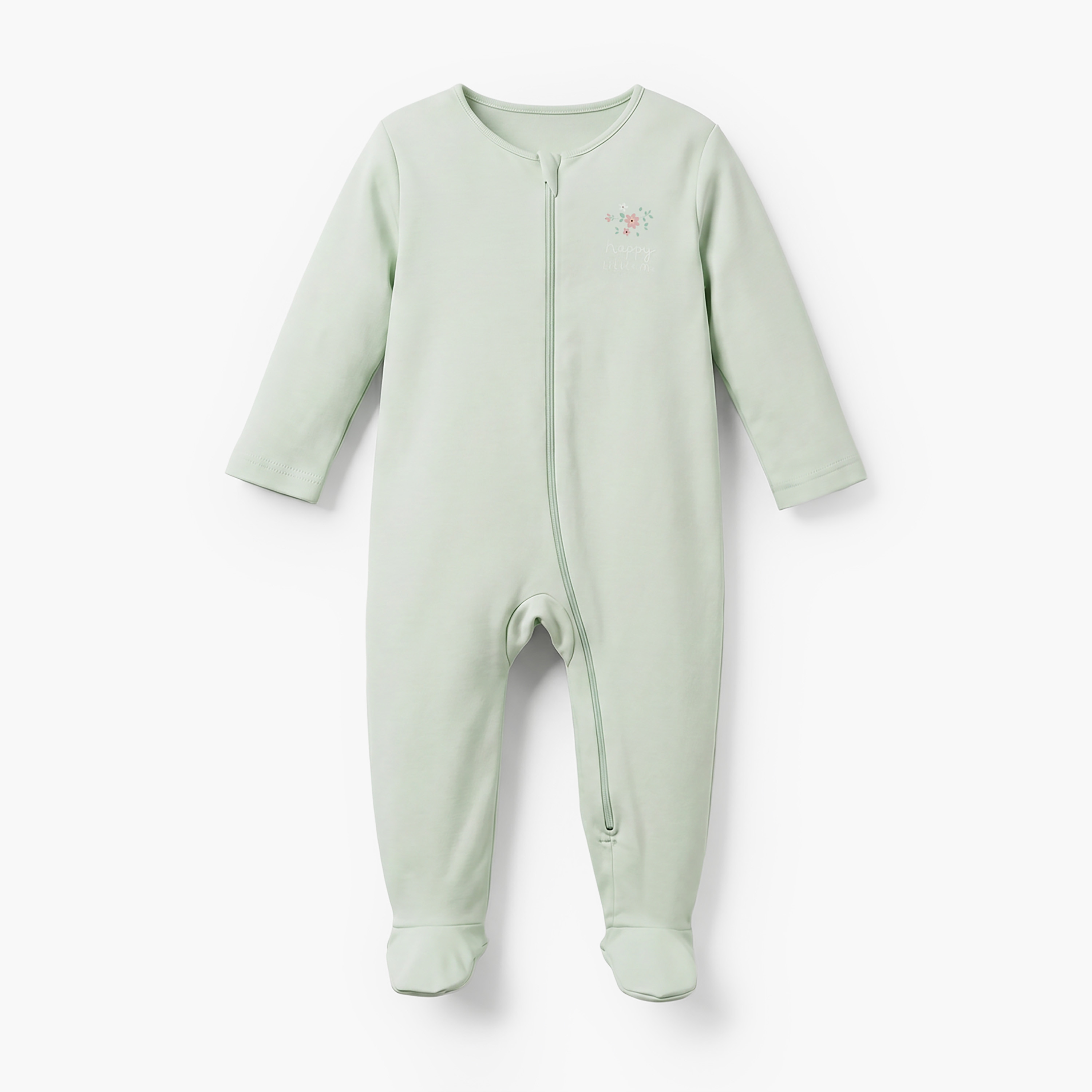 Pack of 5 Juniors Cotton Round Neck Long Sleeves Sleepsuit with Assorted Print-baby-girls-clothing-nightwear-sleepsuits-image-6