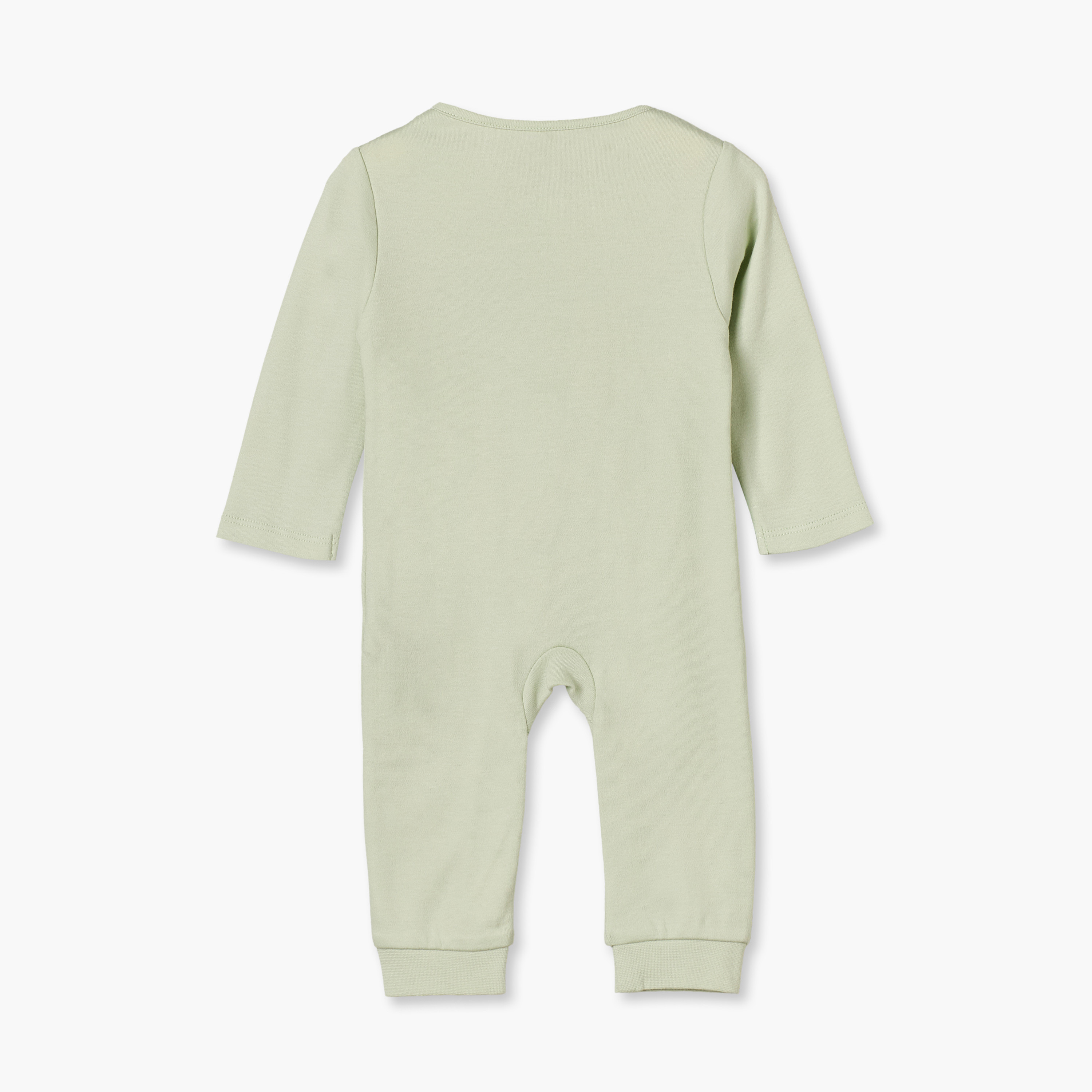 بدلات نوم قطن بطبعات أزهار وأكمام طويلة وياقة ضيقة من جونيورز - عبوة 5 قطع-baby-girls-clothing-nightwear-sleepsuits-image-8