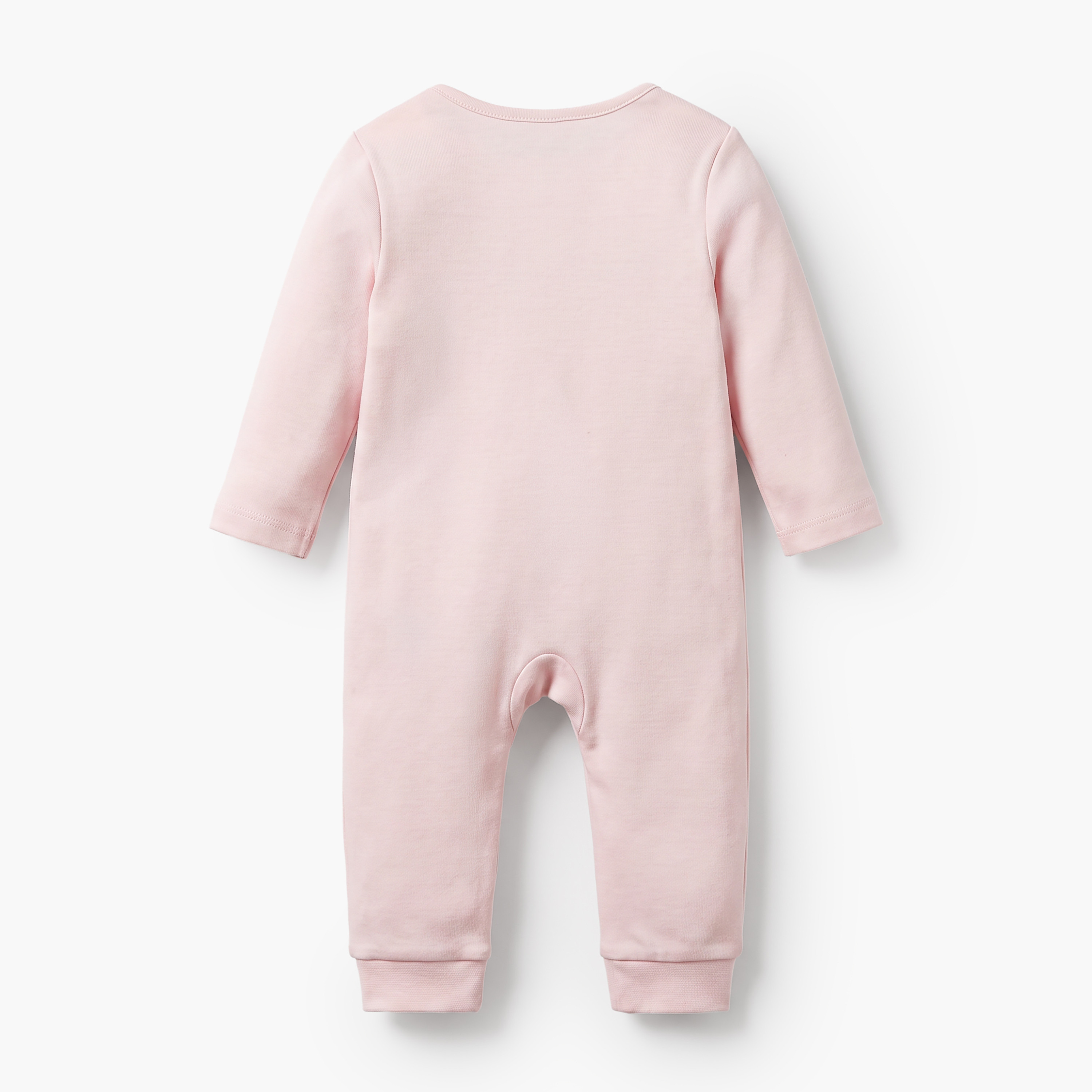 Pack of 5 Juniors Cotton Crew Neck Long Sleeves Sleepsuit with Floral Print-baby-girls-clothing-nightwear-sleepsuits-image-7