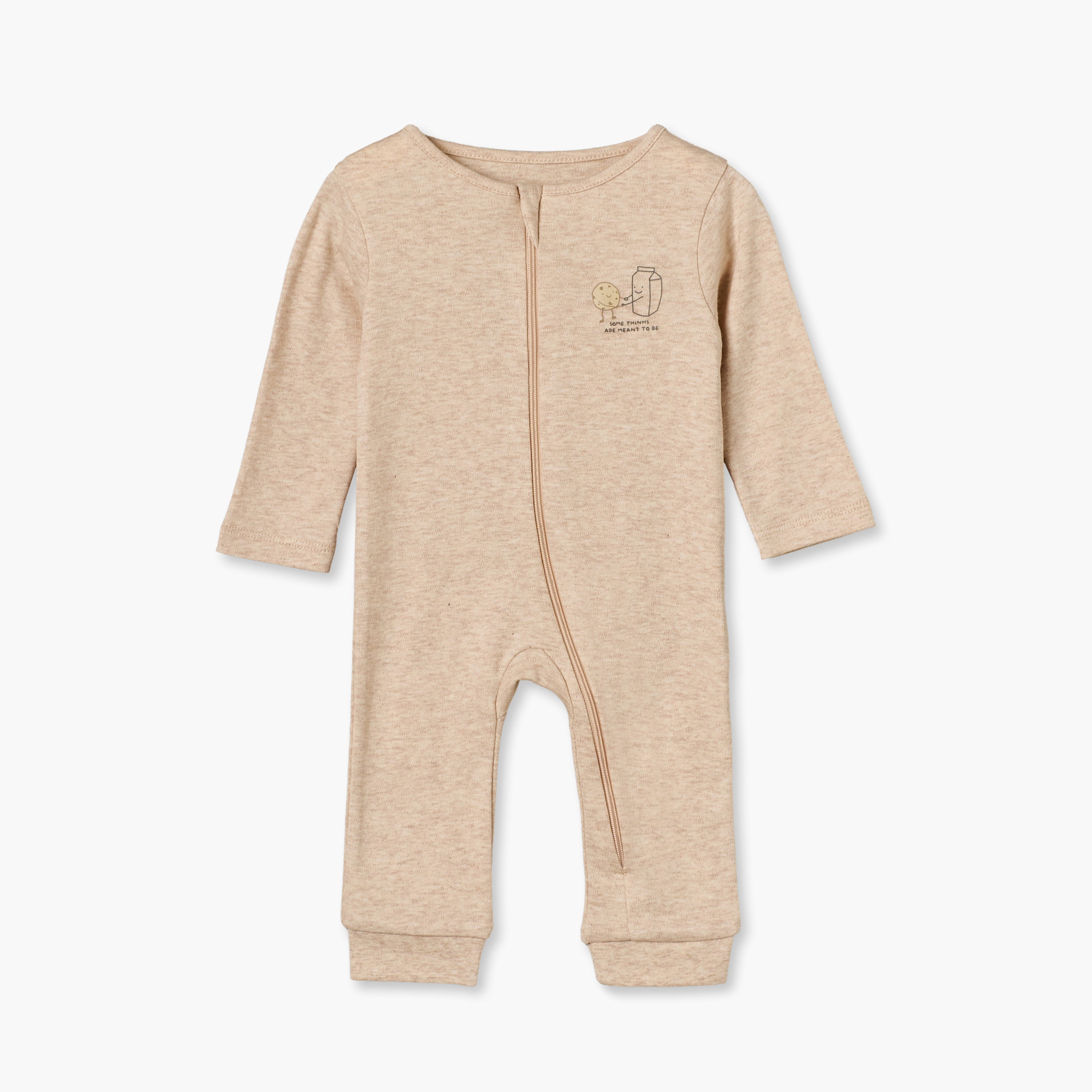 طقم بدلات نوم قطن برقبة ضيقة وأكمام طويلة وطبعات 5 قطع من جونيورز-baby-boys-clothing-nightwear-sleepsuits-image-6