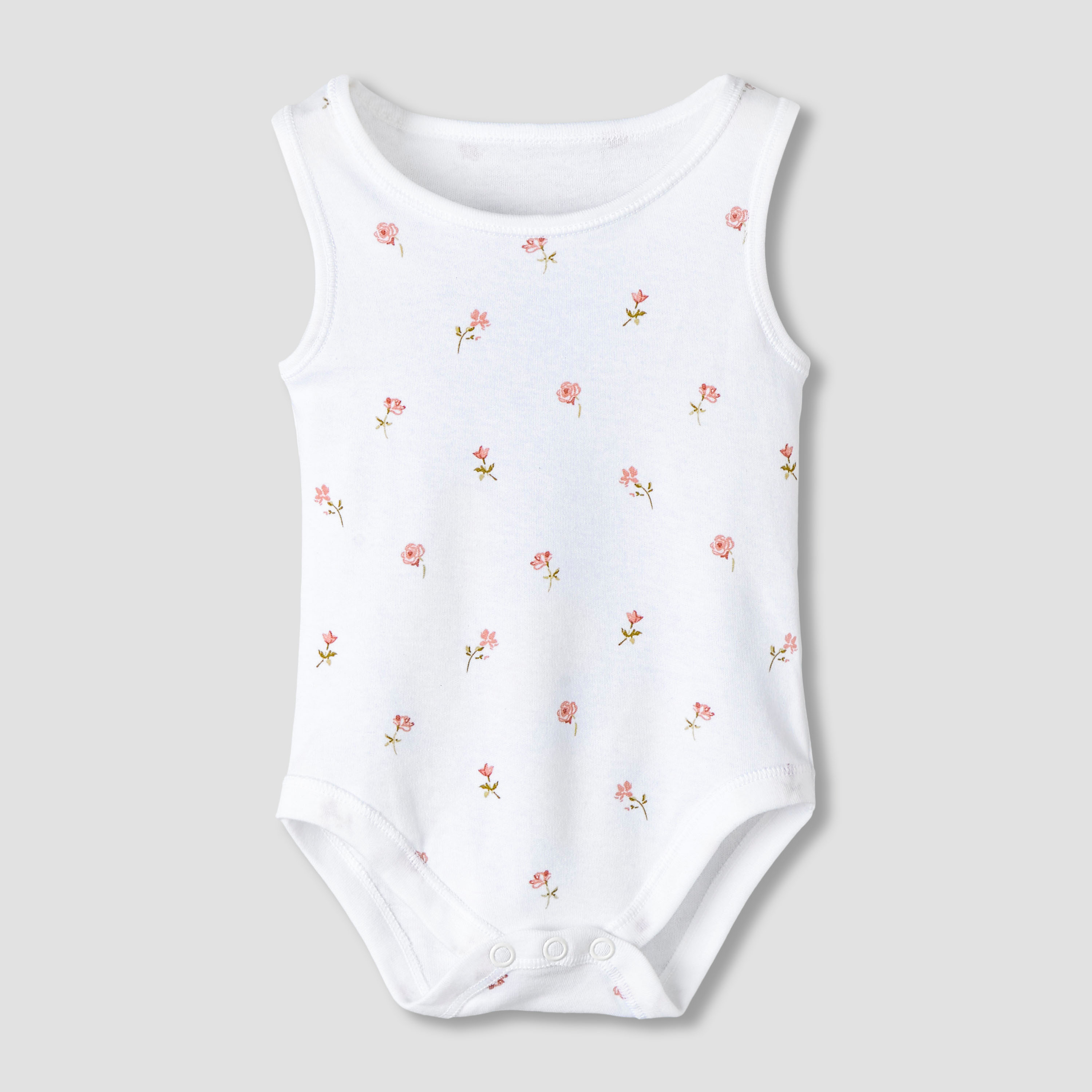 Pack of 7 Juniors Cotton Round Neck Sleeveless Bodysuit with Fun Prints-baby-girls-clothing-bodysuits-image-4