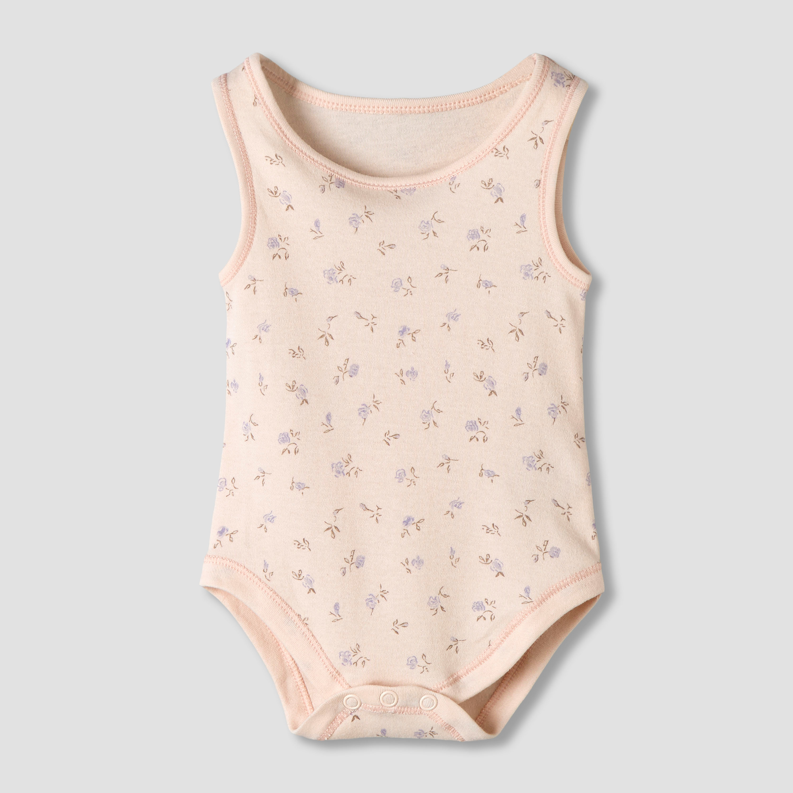 Pack of 7 Juniors Cotton Round Neck Sleeveless Bodysuit with Fun Prints-baby-girls-clothing-bodysuits-image-5