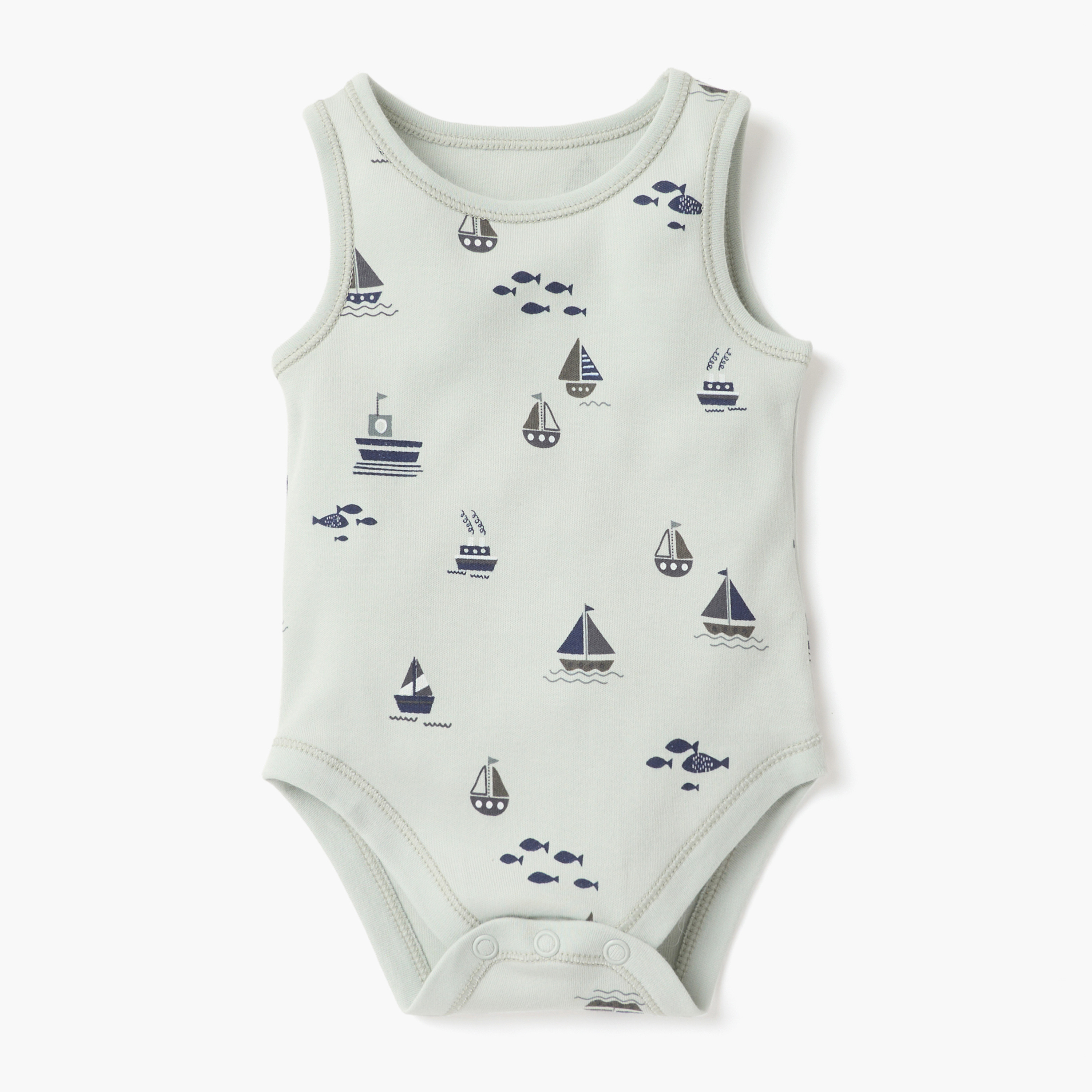 بودي سوت بأزرار إغلاق وطبعات من جونيورز - طقم من 5 قطع-baby-boys-clothing-multipacks-image-2