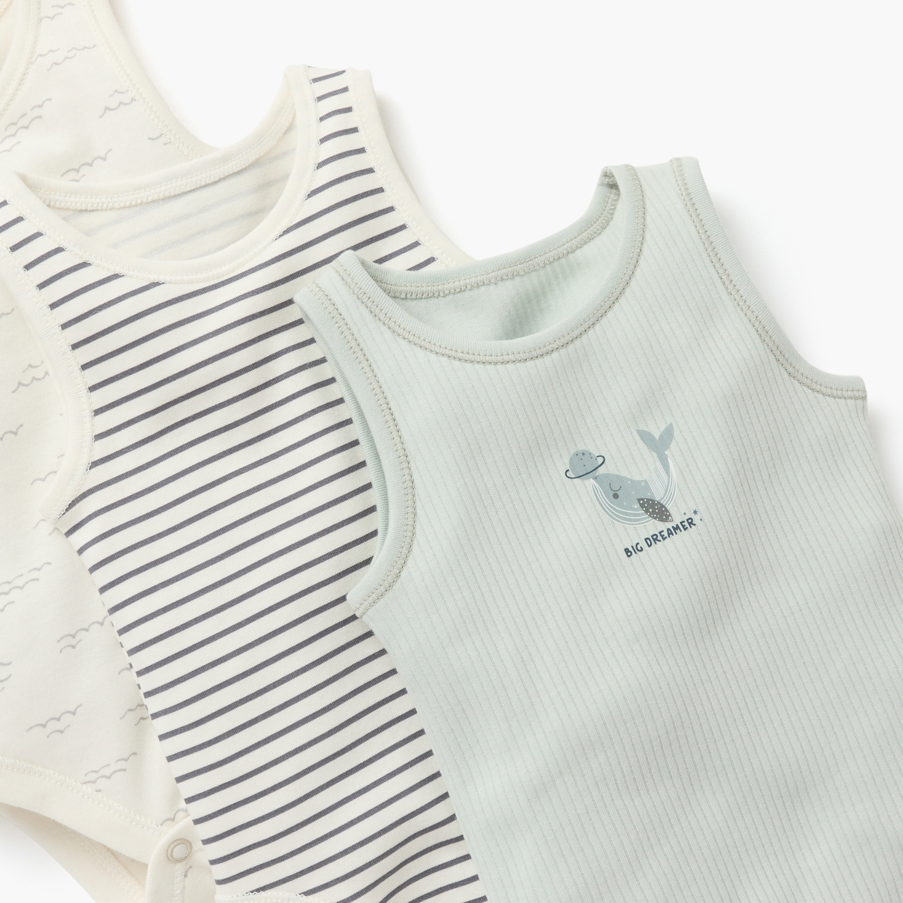 بودي سوت بأزرار إغلاق وطبعات من جونيورز - طقم من 5 قطع-baby-boys-clothing-multipacks-image-6