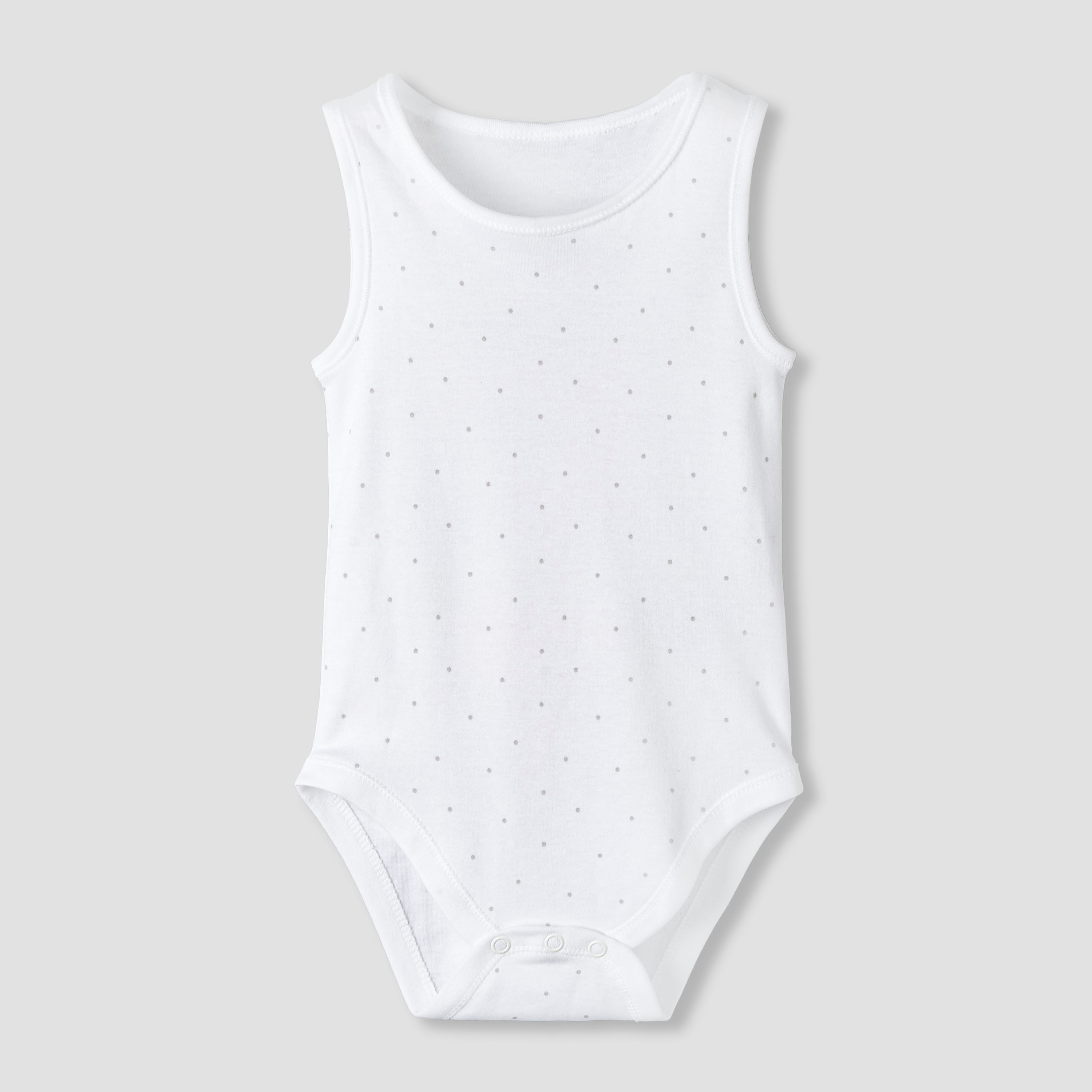 Pack of 7 Juniors Round Neck Sleeveless Bodysuit with Fun Prints-baby-boys-clothing-bodysuits-image-5