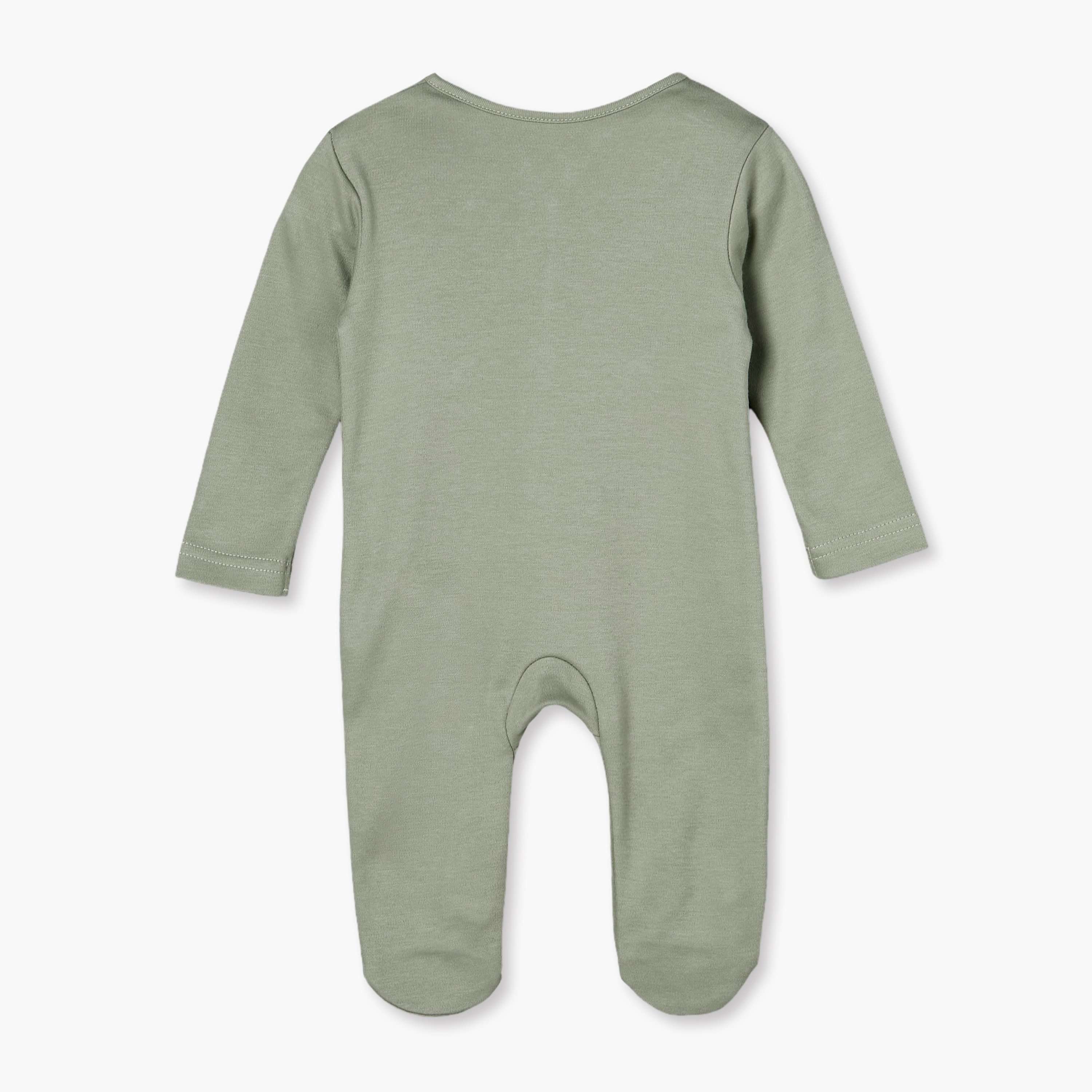 Pack of 5 Juniors Cotton Crew Neck Long Sleeves Sleepsuit with Dinosaur Print-baby-boys-clothing-nightwear-sleepsuits-image-7