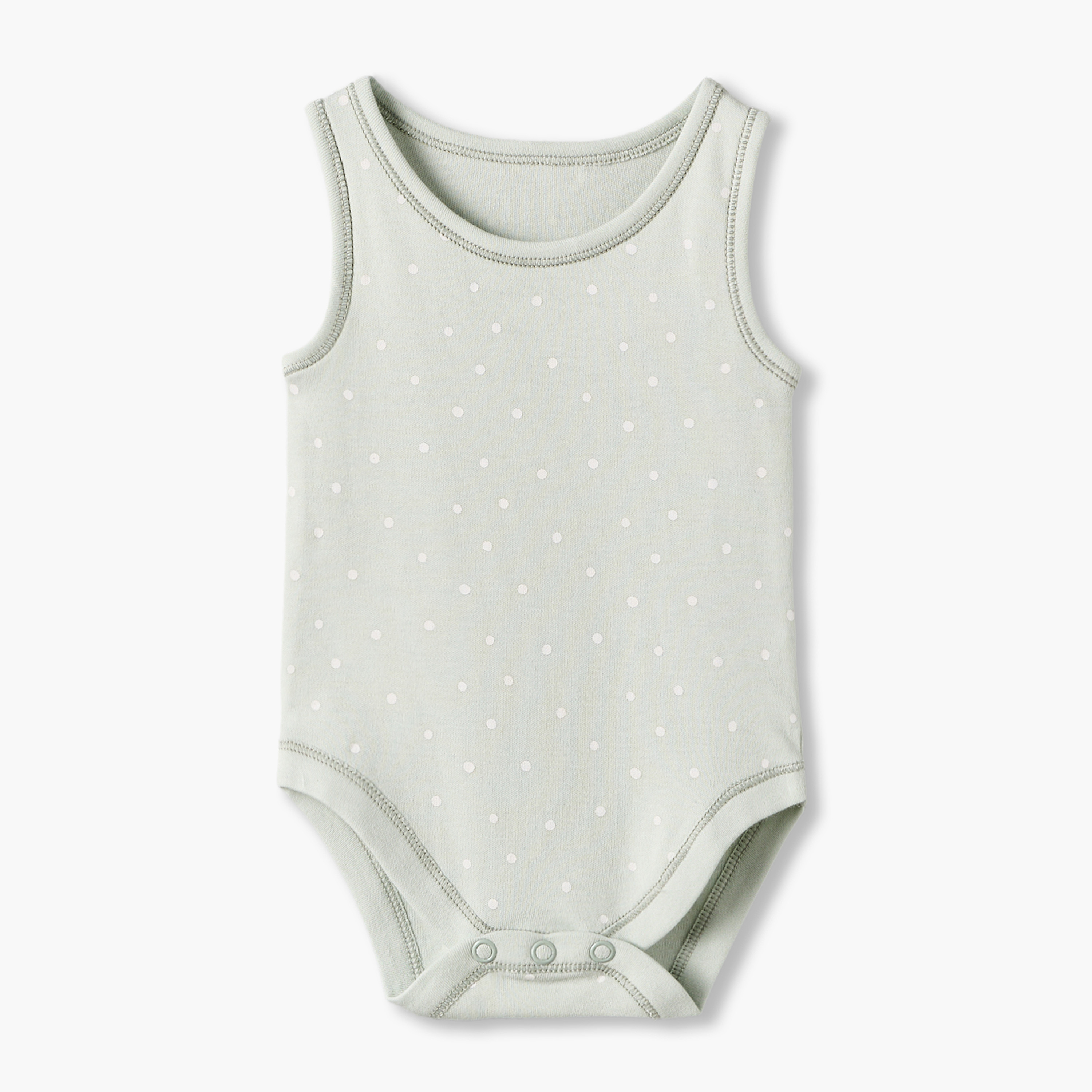 طقم بودي سوت قطن دون أكمام بياقة ضيقة وأزرار إغلاق كباسة 5 قطع من جونيورز-baby-girls-clothing-bodysuits-image-6