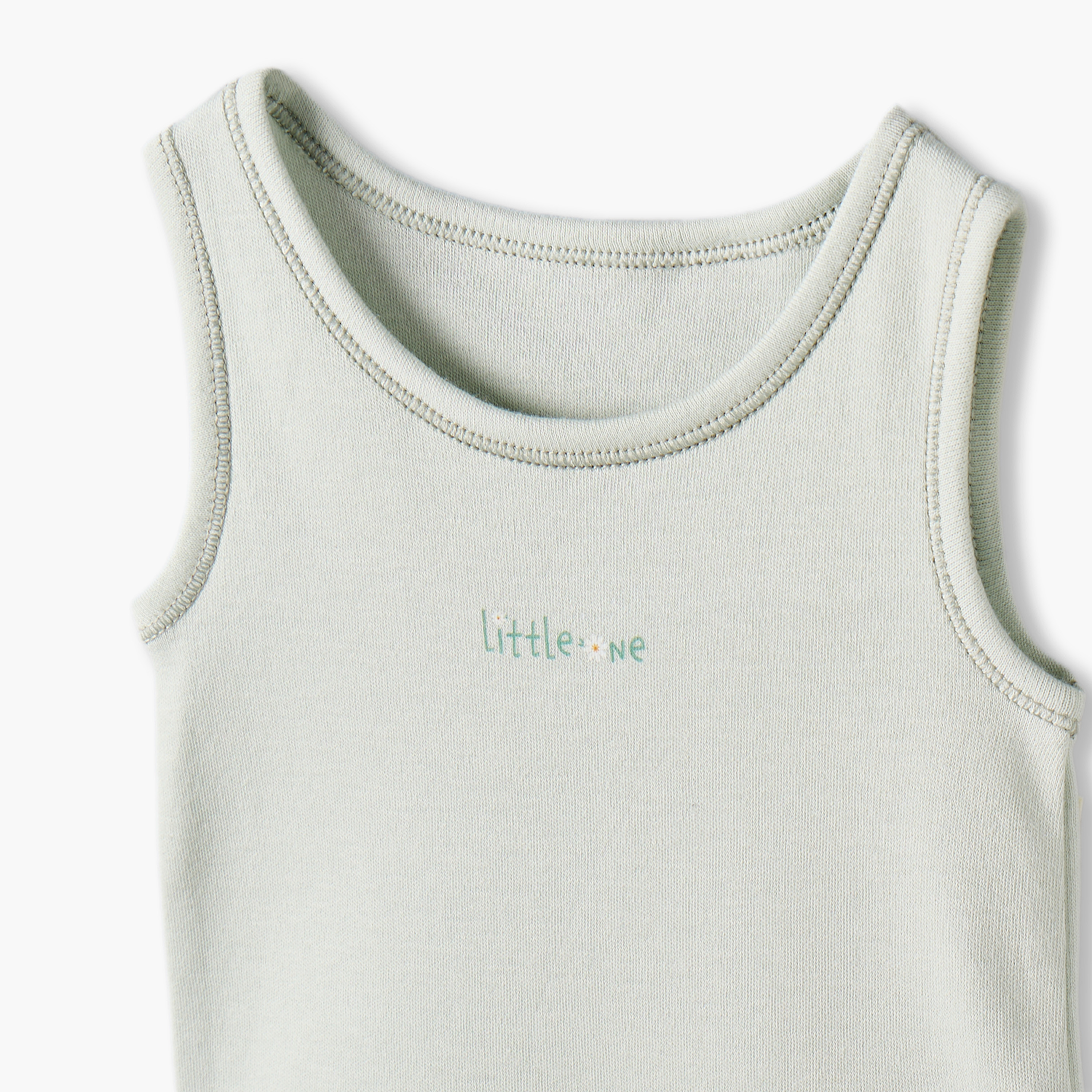 طقم بودي سوت قطن دون أكمام بياقة ضيقة وأزرار إغلاق كباسة 5 قطع من جونيورز-baby-girls-clothing-bodysuits-image-8