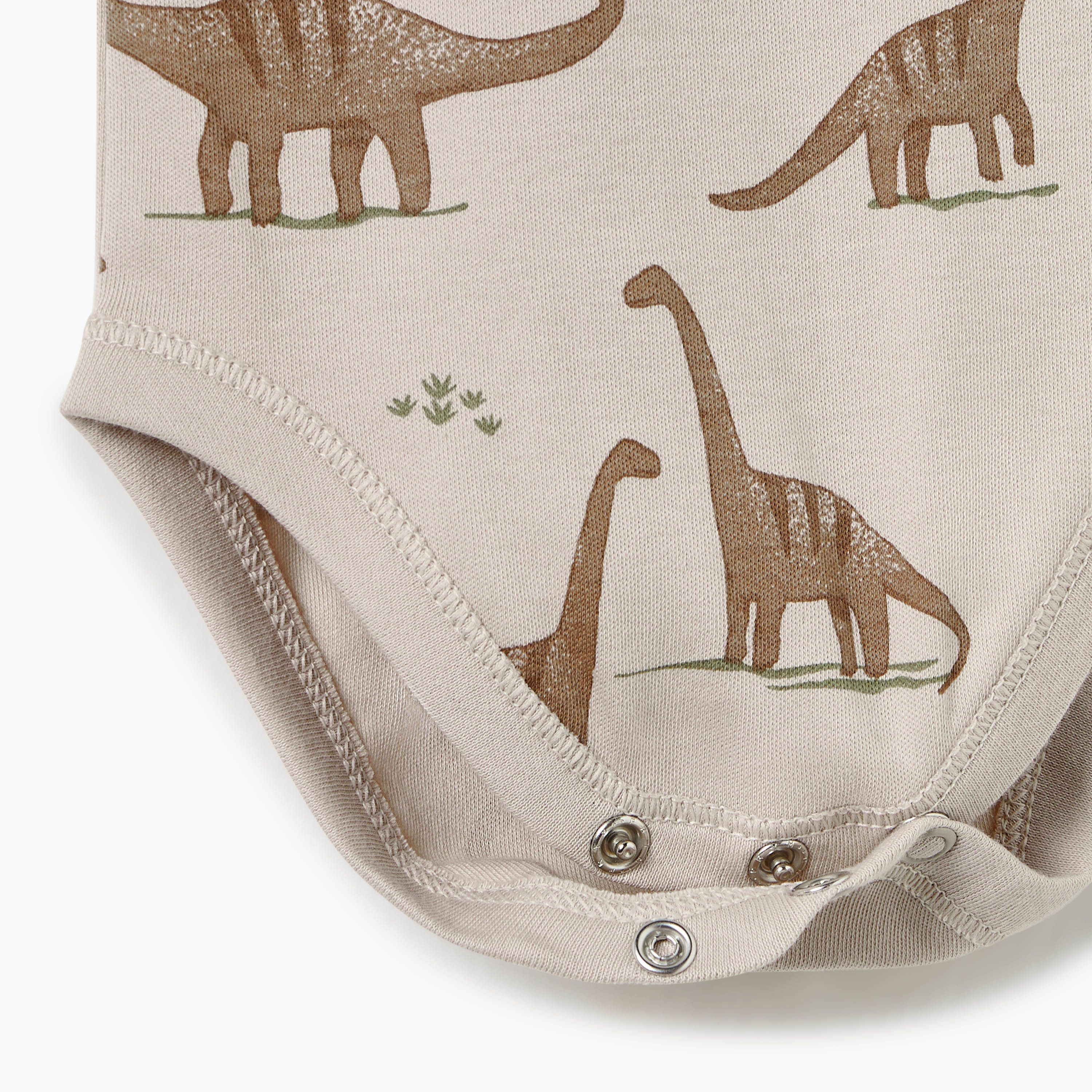 Juniors Printed Sleeveless Bodysuit with Button Closure - Set of 5-baby-boys-clothing-bodysuits-image-9