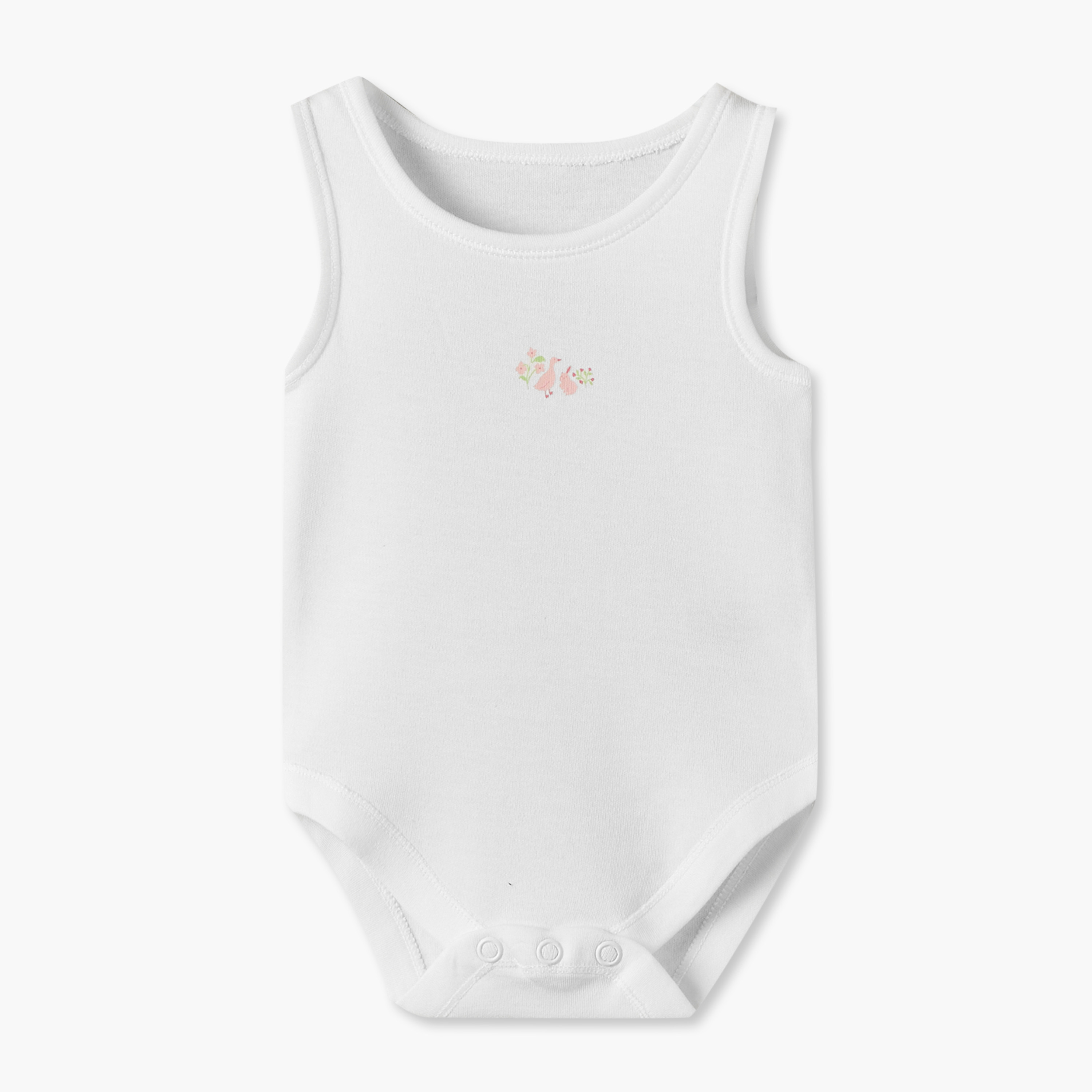 طقم بودي سوت قطن دون أكمام بياقة ضيقة وطبعات زهرية 5 قطع من جونيورز-baby-girls-clothing-bodysuits-image-6