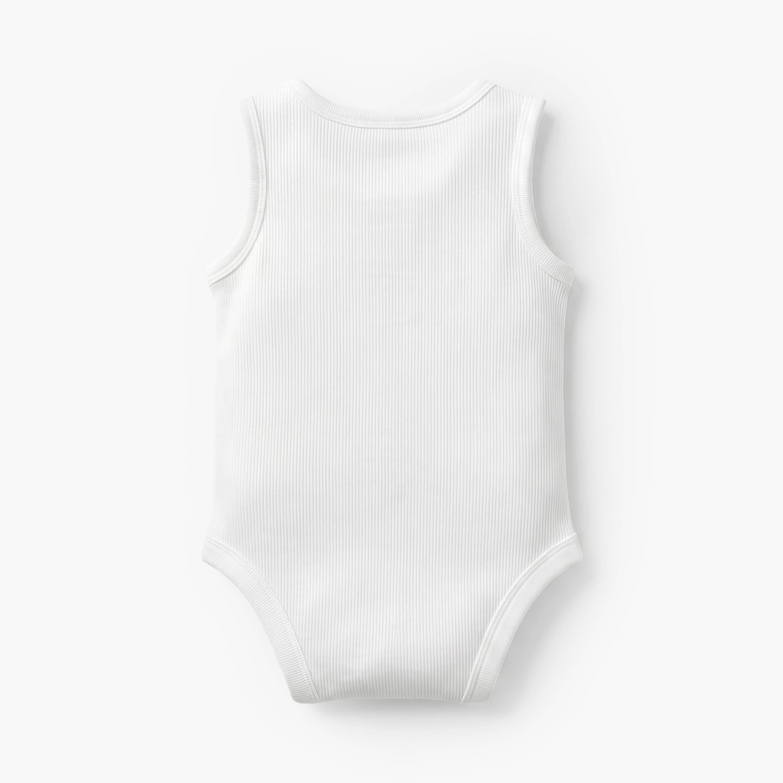Pack of 5 Juniors Crew Neck Sleeveless Bodysuit with Safari Print-baby-boys-clothing-bodysuits-image-3