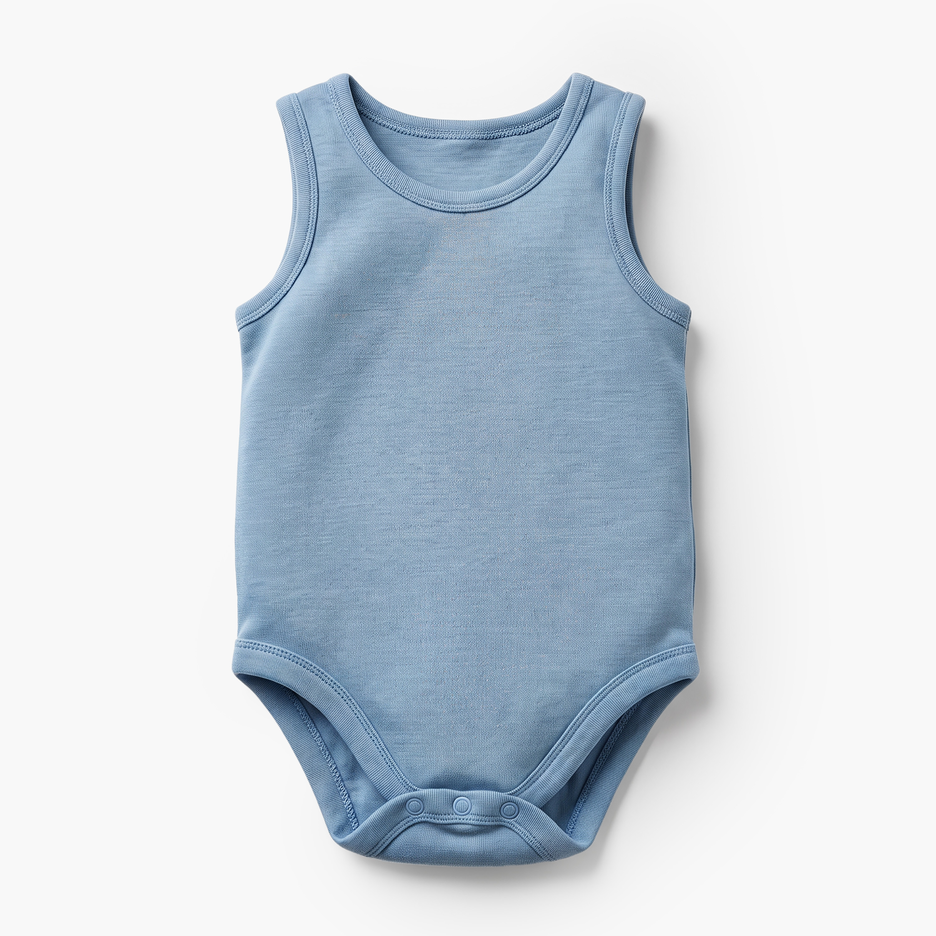 Pack of 5 Juniors Crew Neck Sleeveless Bodysuit with Snap Button Closure-baby-boys-clothing-bodysuits-image-7