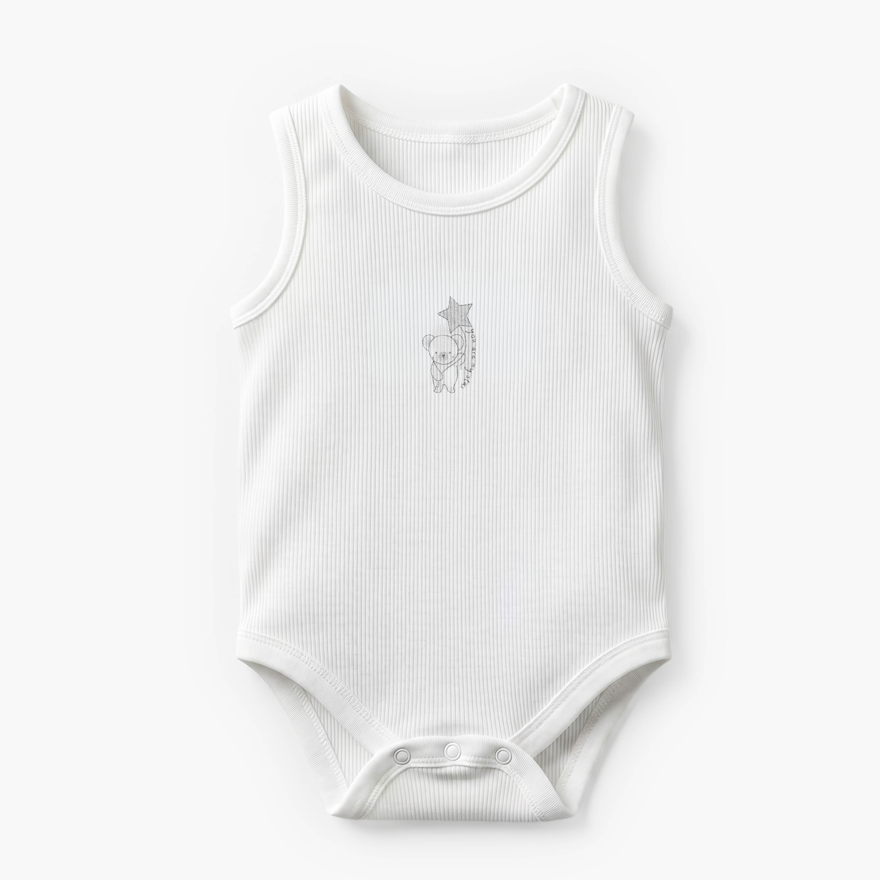 Pack of 5 Juniors Crew Neck Sleeveless Bodysuit with Print-baby-boys-clothing-bodysuits-image-5