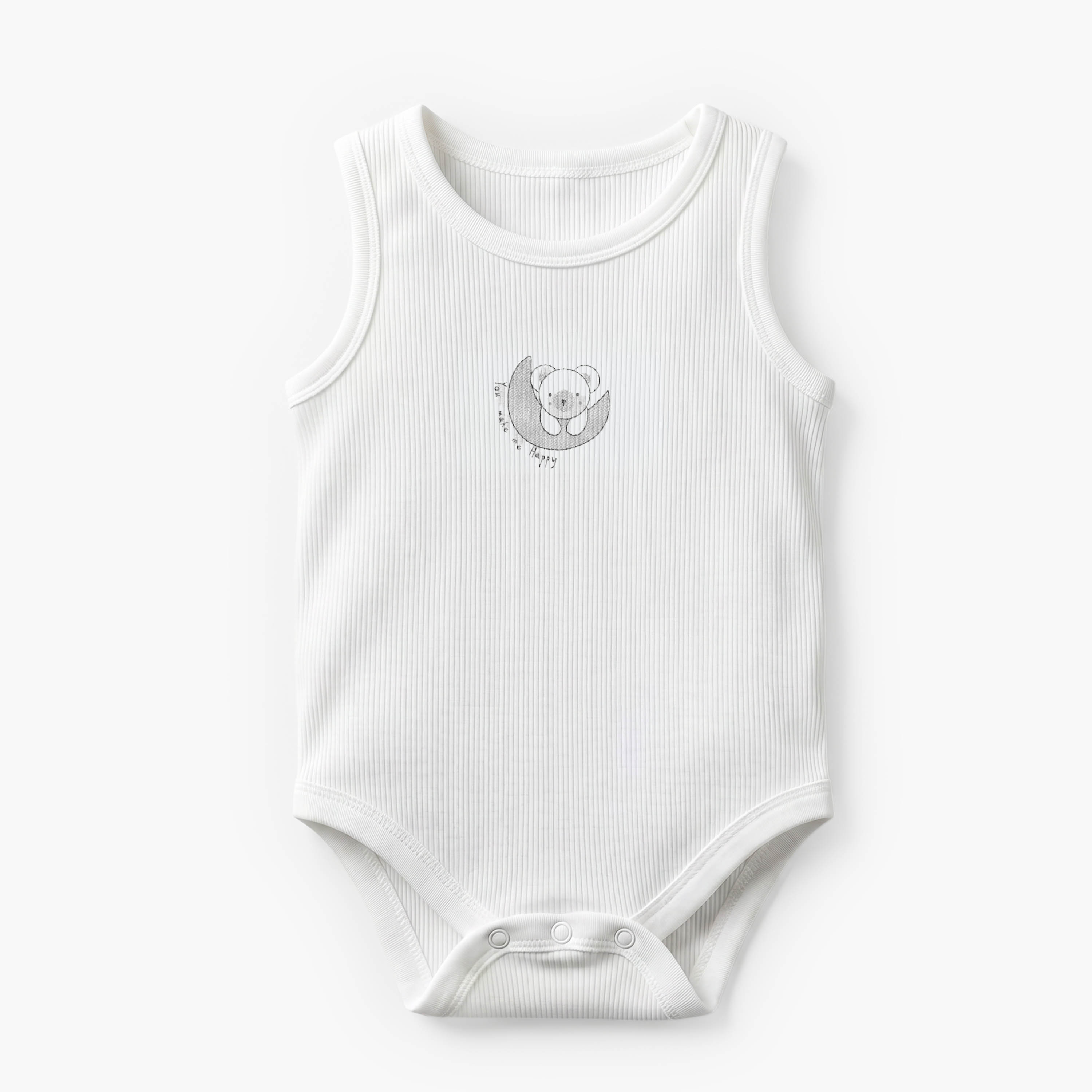 Pack of 5 Juniors Crew Neck Sleeveless Bodysuit with Print-baby-boys-clothing-bodysuits-image-6