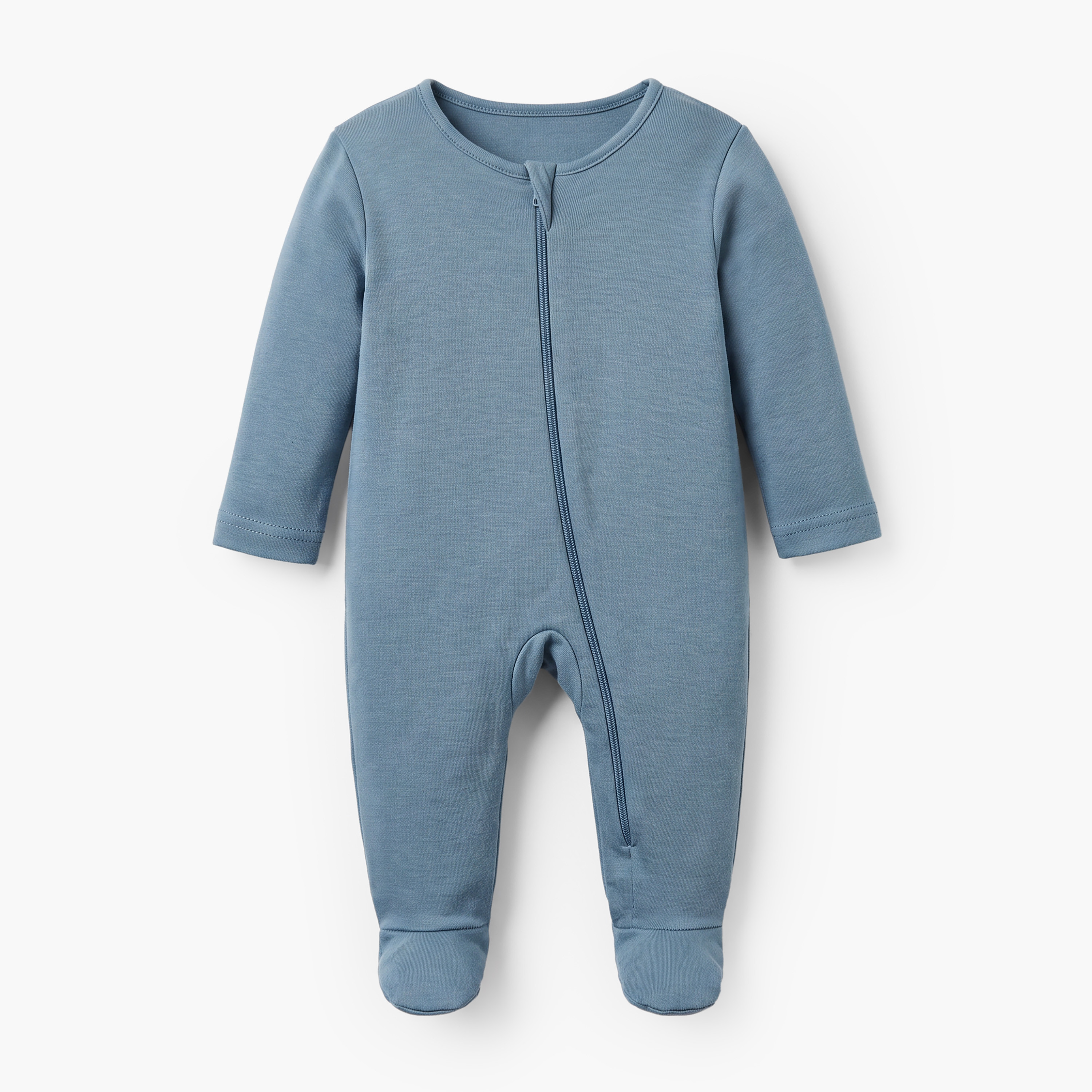 Pack of 5 Juniors Cotton Crew Neck Long Sleeves Sleepsuit with Construction Vehicle Print-baby-boys-clothing-nightwear-sleepsuits-image-3