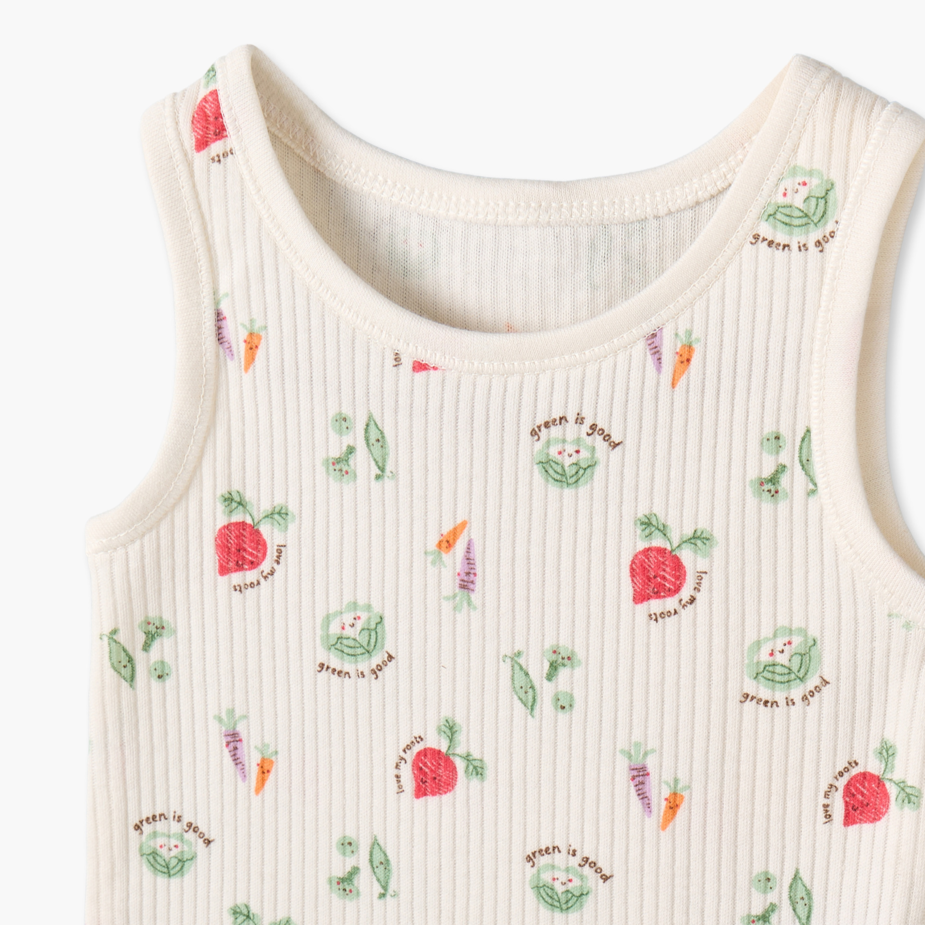 Pack of 5 Juniors Crew Neck Sleeveless Bodysuit with Snap Button Closure-baby-boys-clothing-bodysuits-image-8