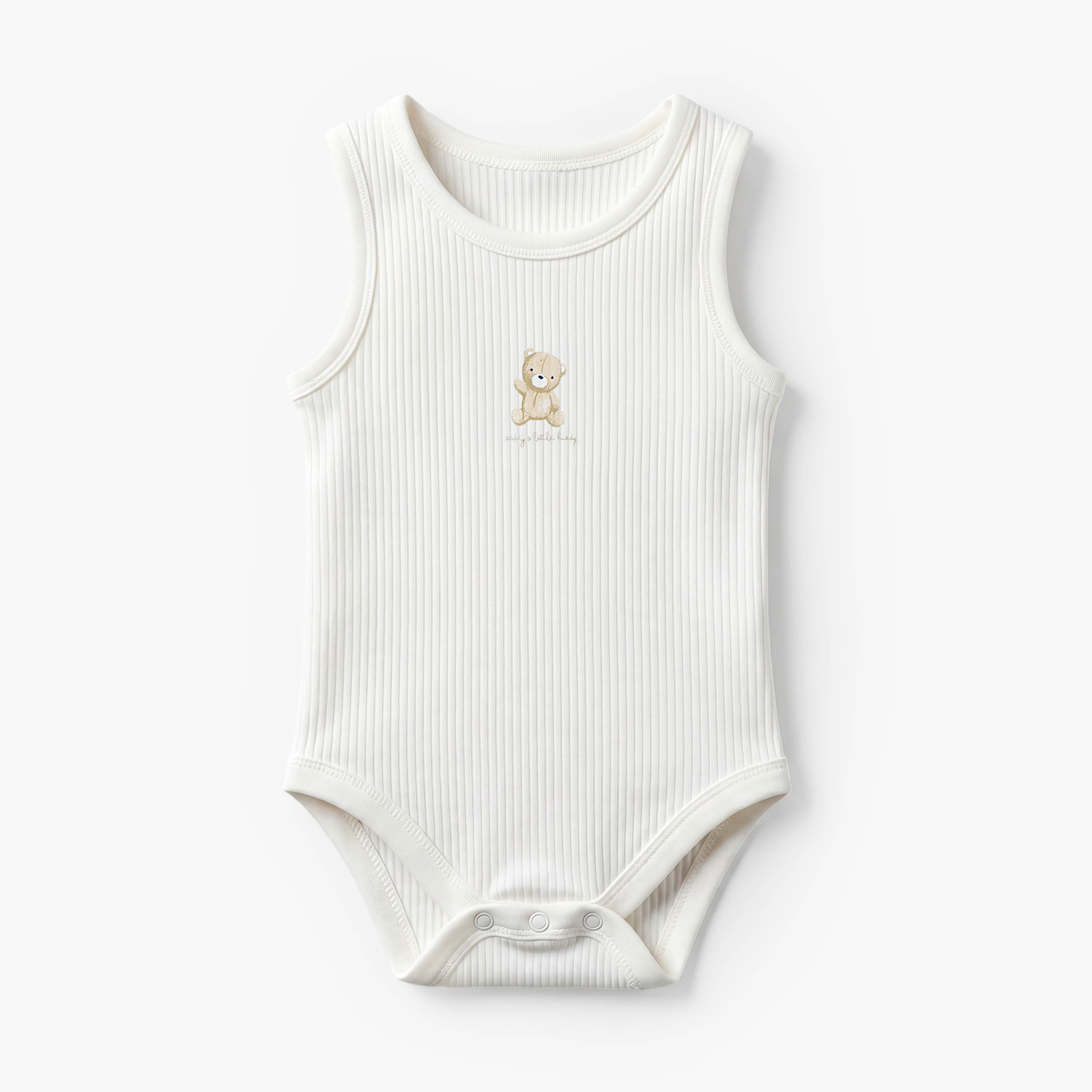 Pack of 5 Juniors Crew Neck Sleeveless Bodysuit with Assorted Print-baby-boys-clothing-bodysuits-image-3
