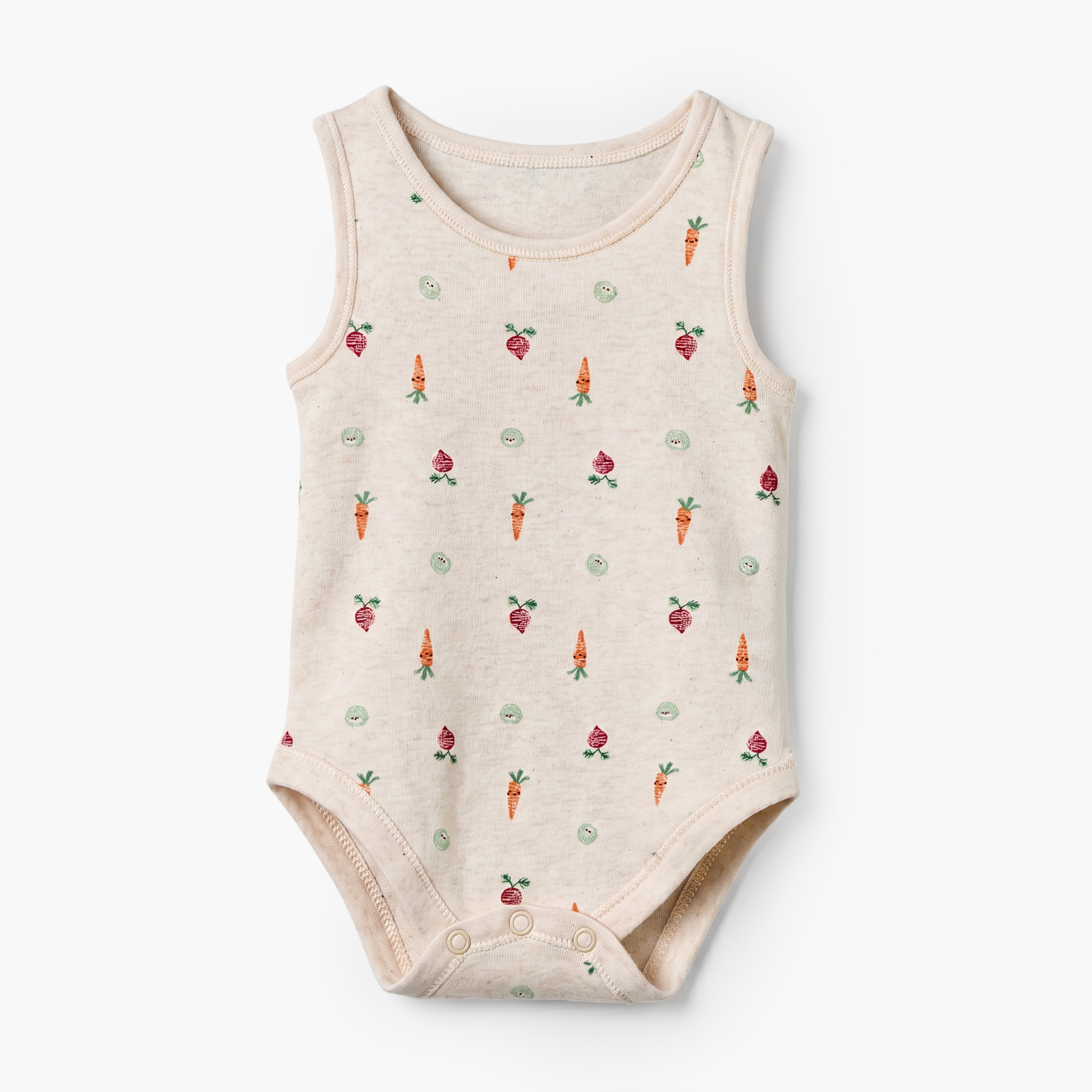 Pack of 5 Juniors Crew Neck Sleeveless Bodysuit with Assorted Print-baby-boys-clothing-bodysuits-image-5