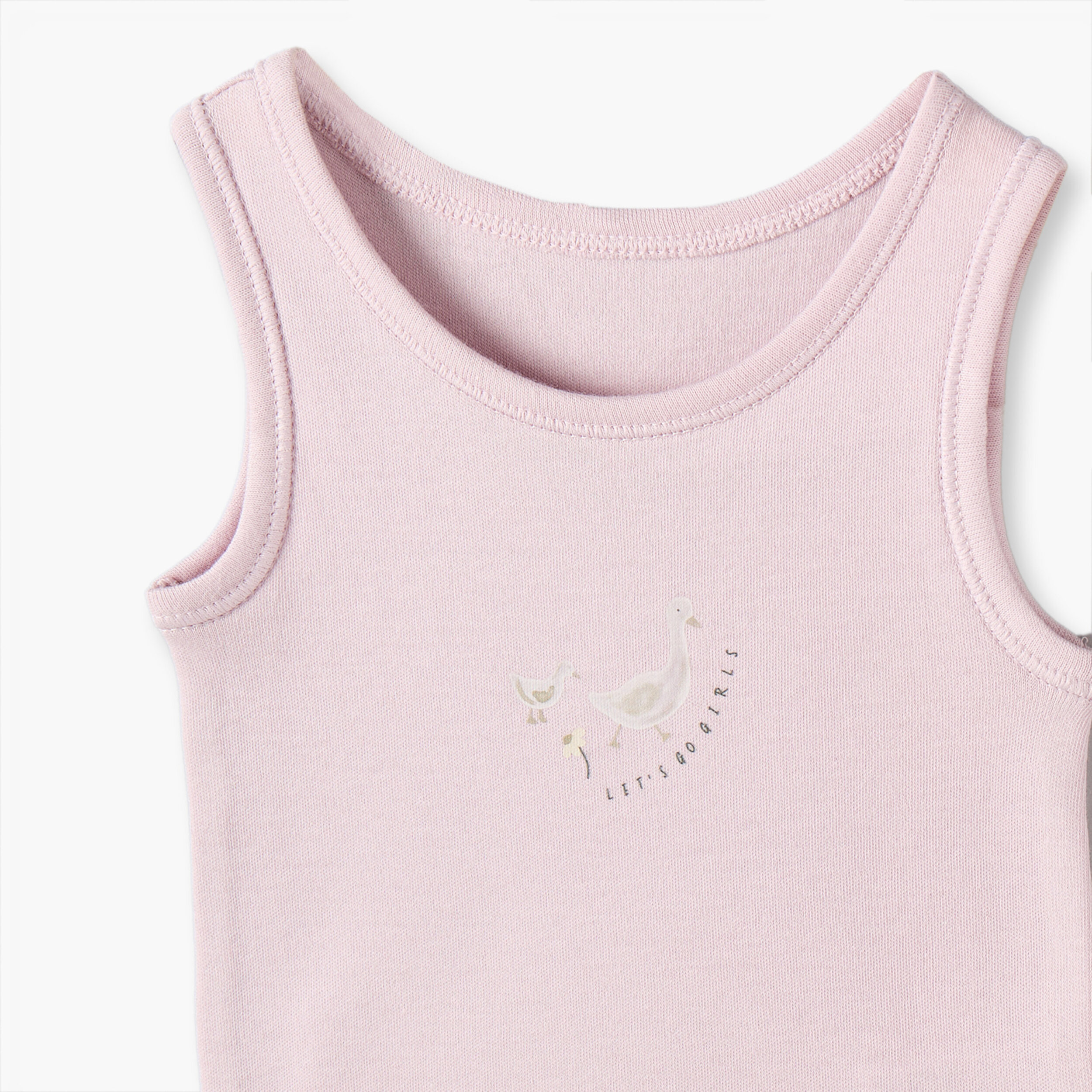 Pack of 7 Juniors Cotton Crew Neck Sleeveless Bodysuit with Snap Button Closure-baby-girls-clothing-bodysuits-image-11