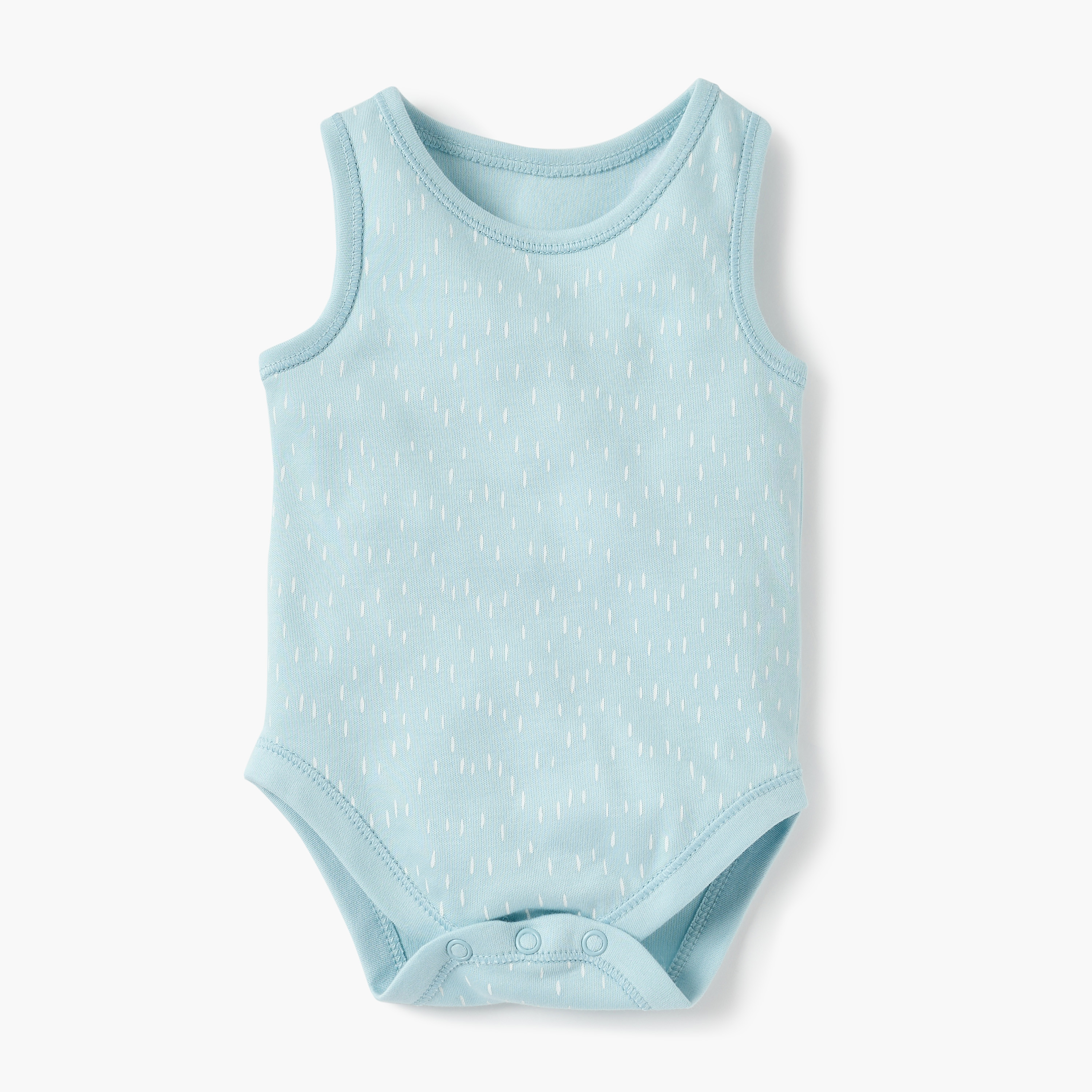 Juniors Assorted Sleeveless Bodysuit - Set of 5-baby-girls-clothing-bodysuits-image-4