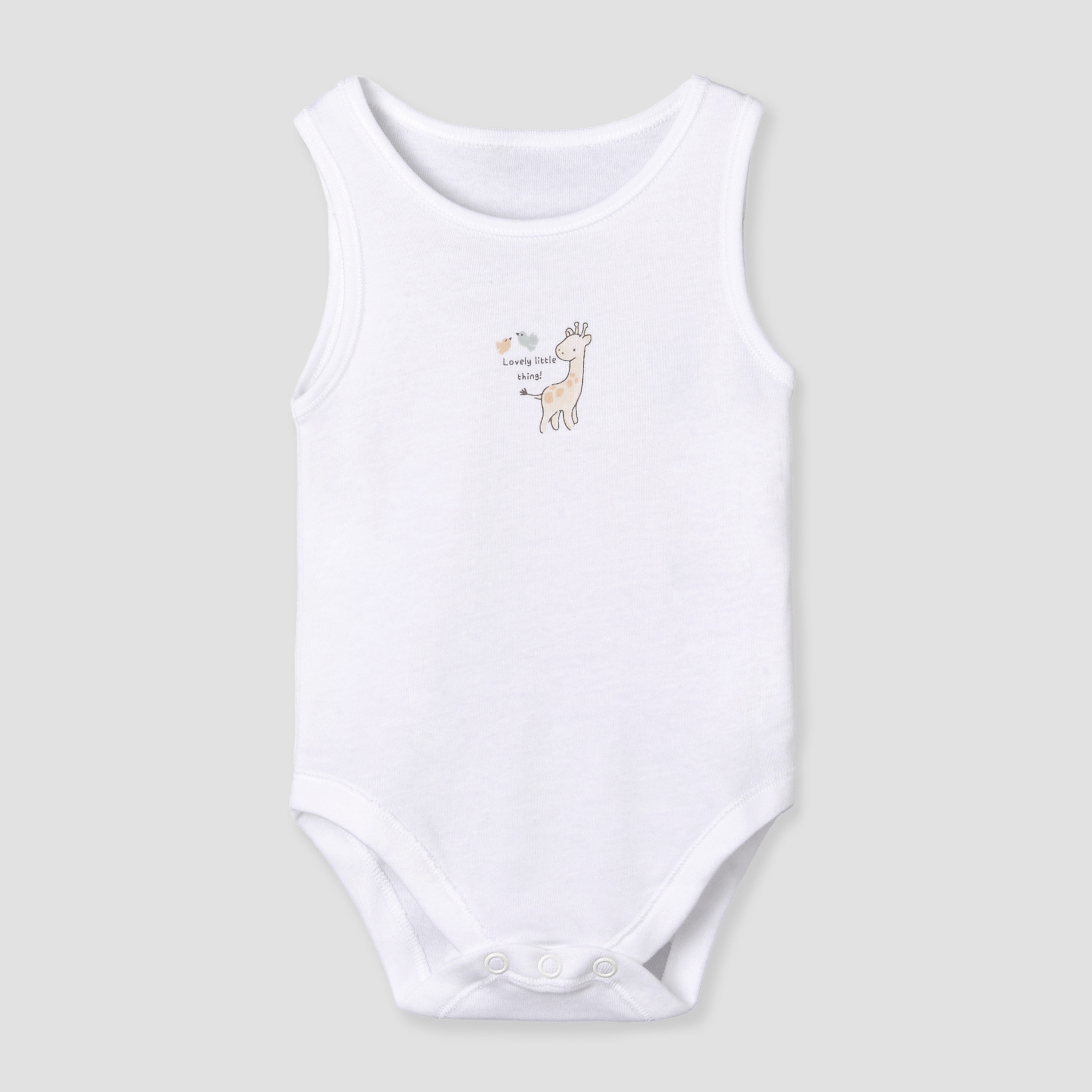 Set of 7 Juniors Crew Neck Sleeveless Bodysuit-baby-boys-clothing-bodysuits-image-9