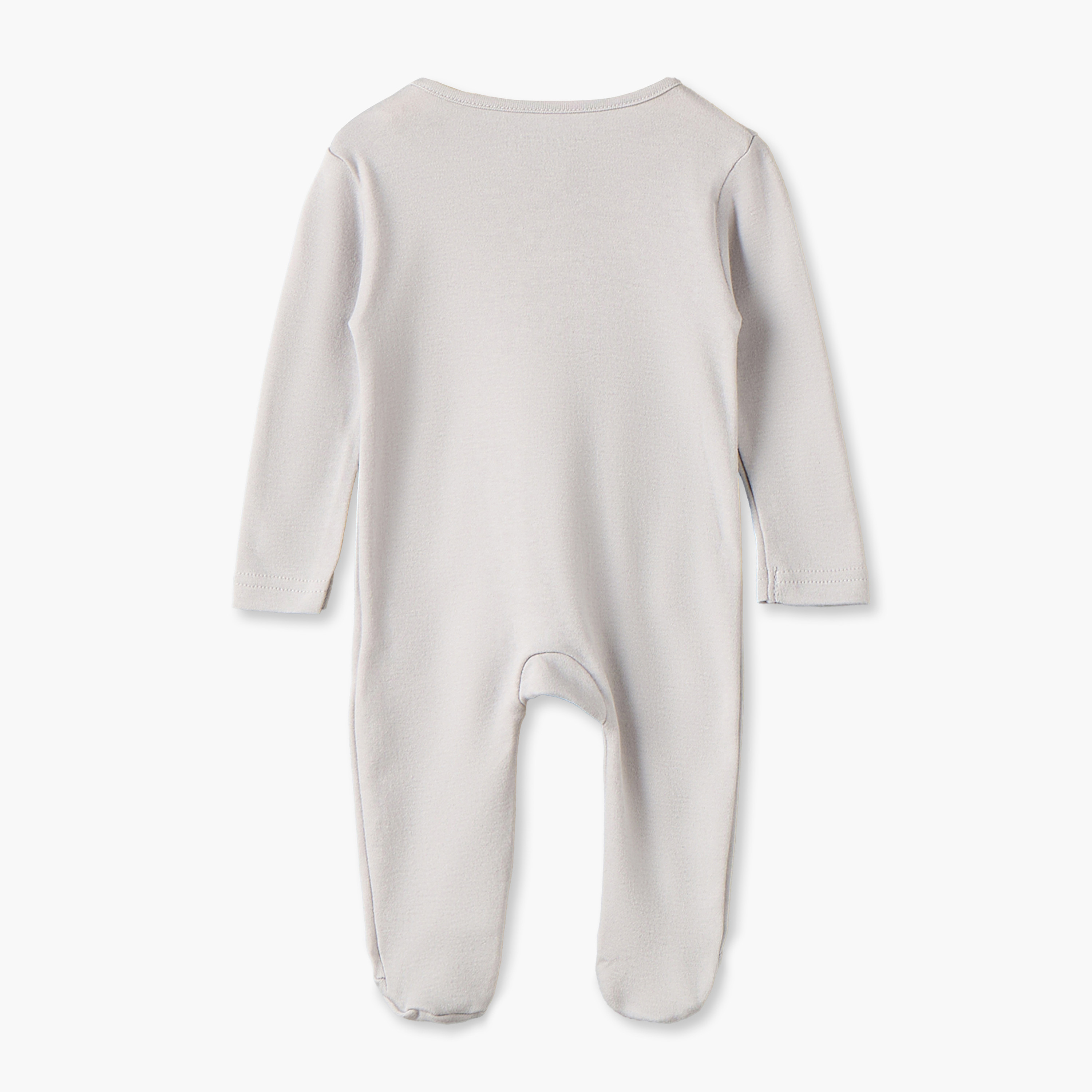 Pack of 7 Juniors Cotton Crew Neck Long Sleeves Sleepsuit with Zip Closure-baby-boys-clothing-nightwear-sleepsuits-image-4