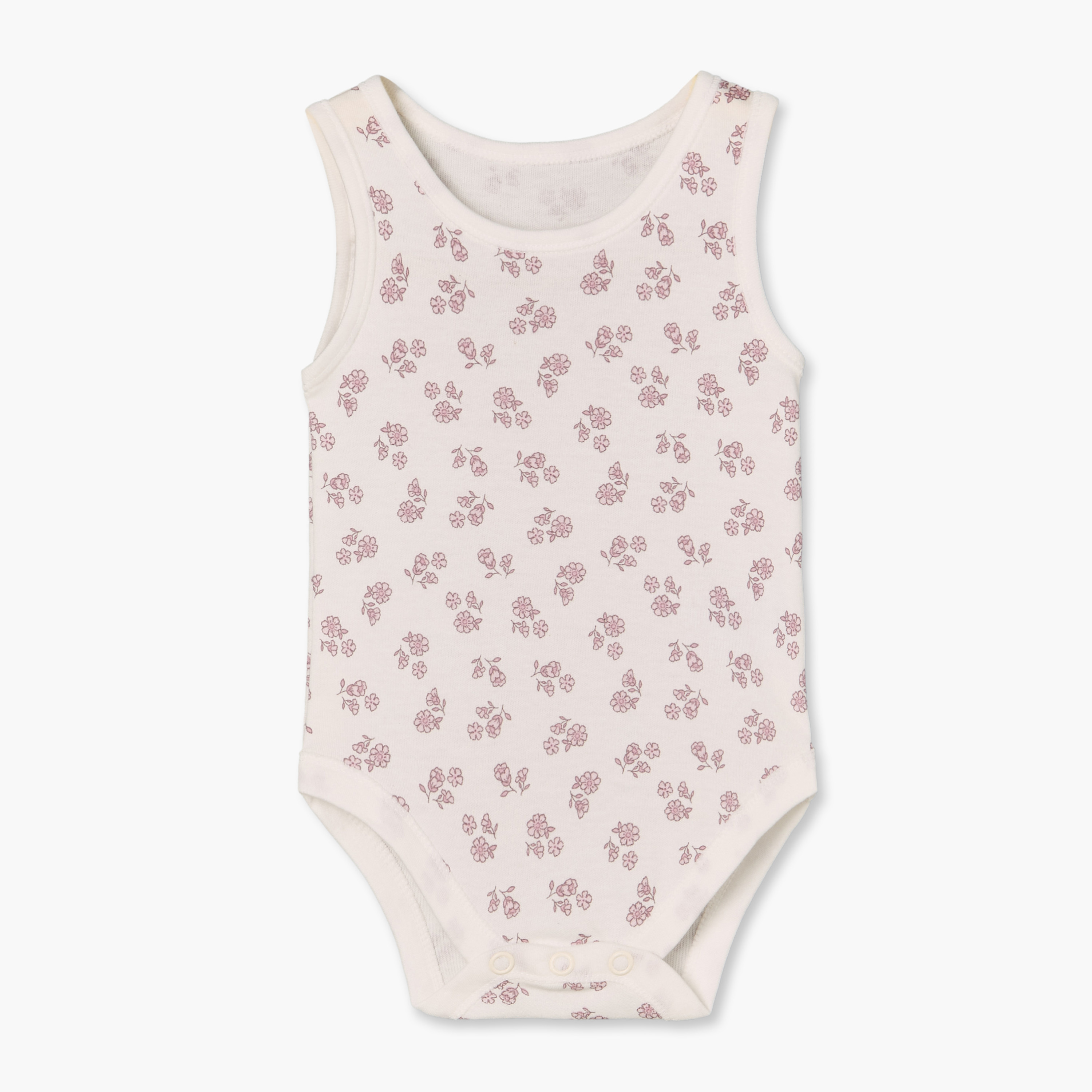 طقم من 5 - بودي سوت قطن بدون أكمام بياقة مستديرة وطبعات من جونيورز-baby-girls-clothing-bodysuits-image-5
