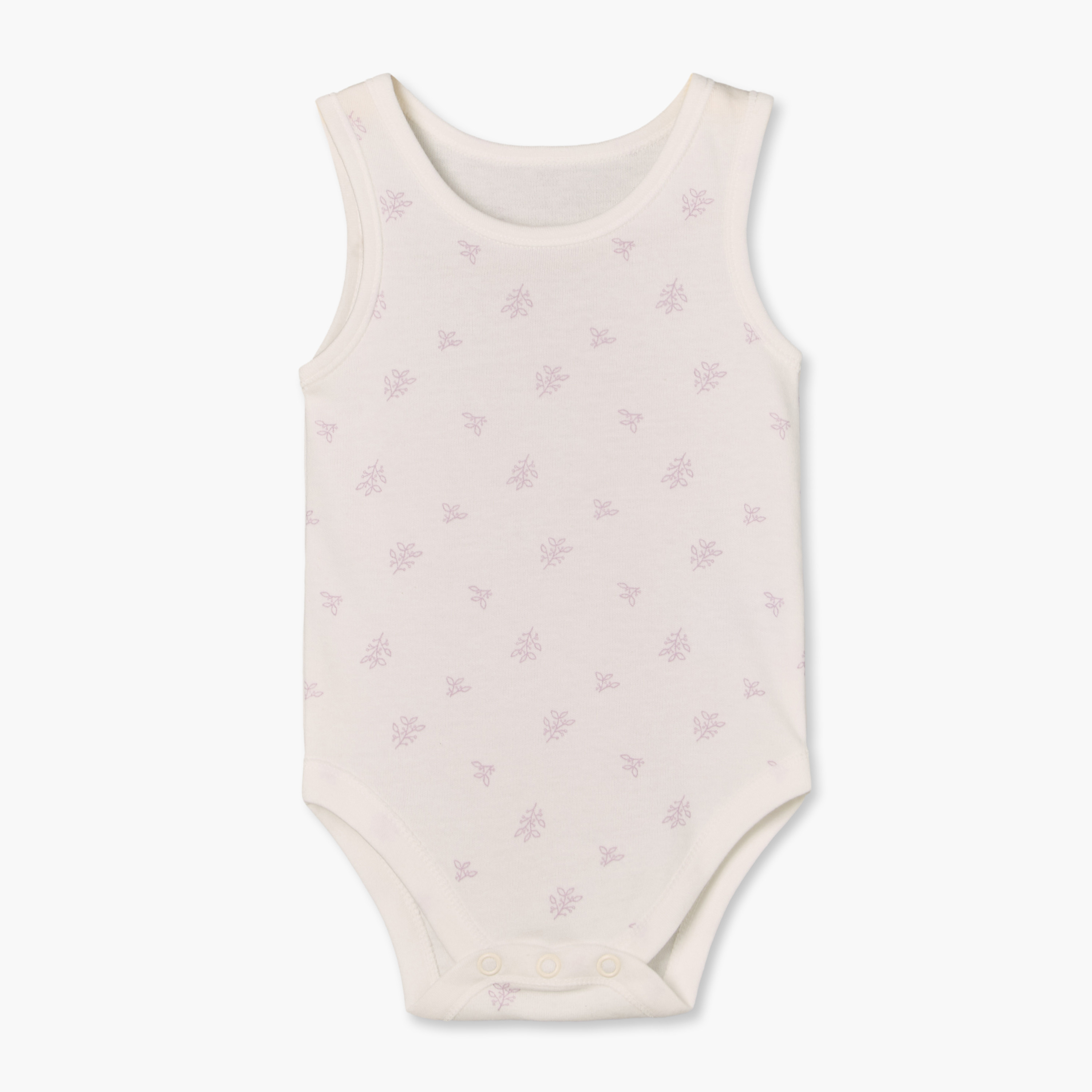 طقم من 5 - بودي سوت قطن بدون أكمام بياقة مستديرة وطبعات من جونيورز-baby-girls-clothing-bodysuits-image-6