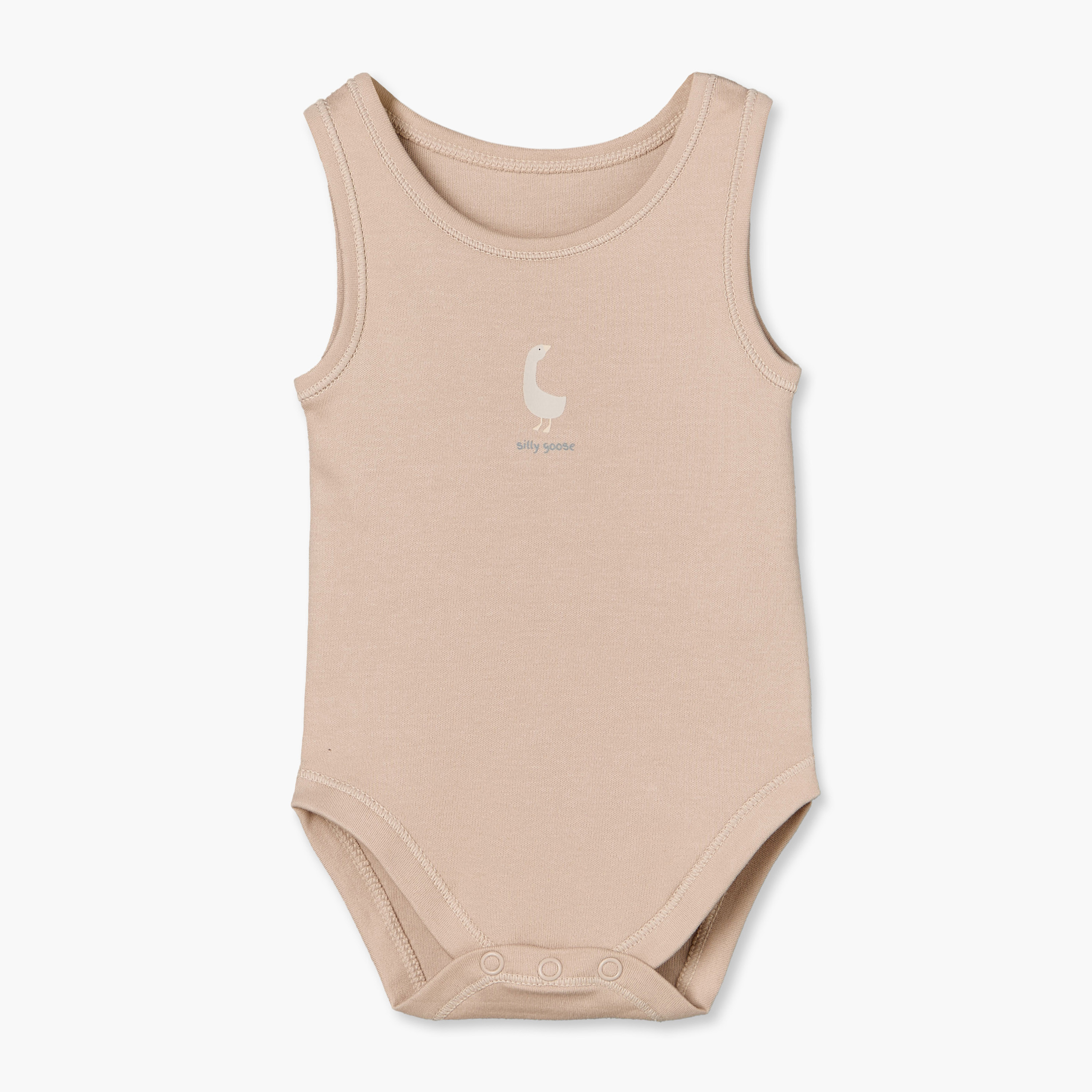 Pack of 5 Juniors Cotton Crew Neck Sleeveless Bodysuit with Snap Button Closure-baby-girls-clothing-bodysuits-image-9