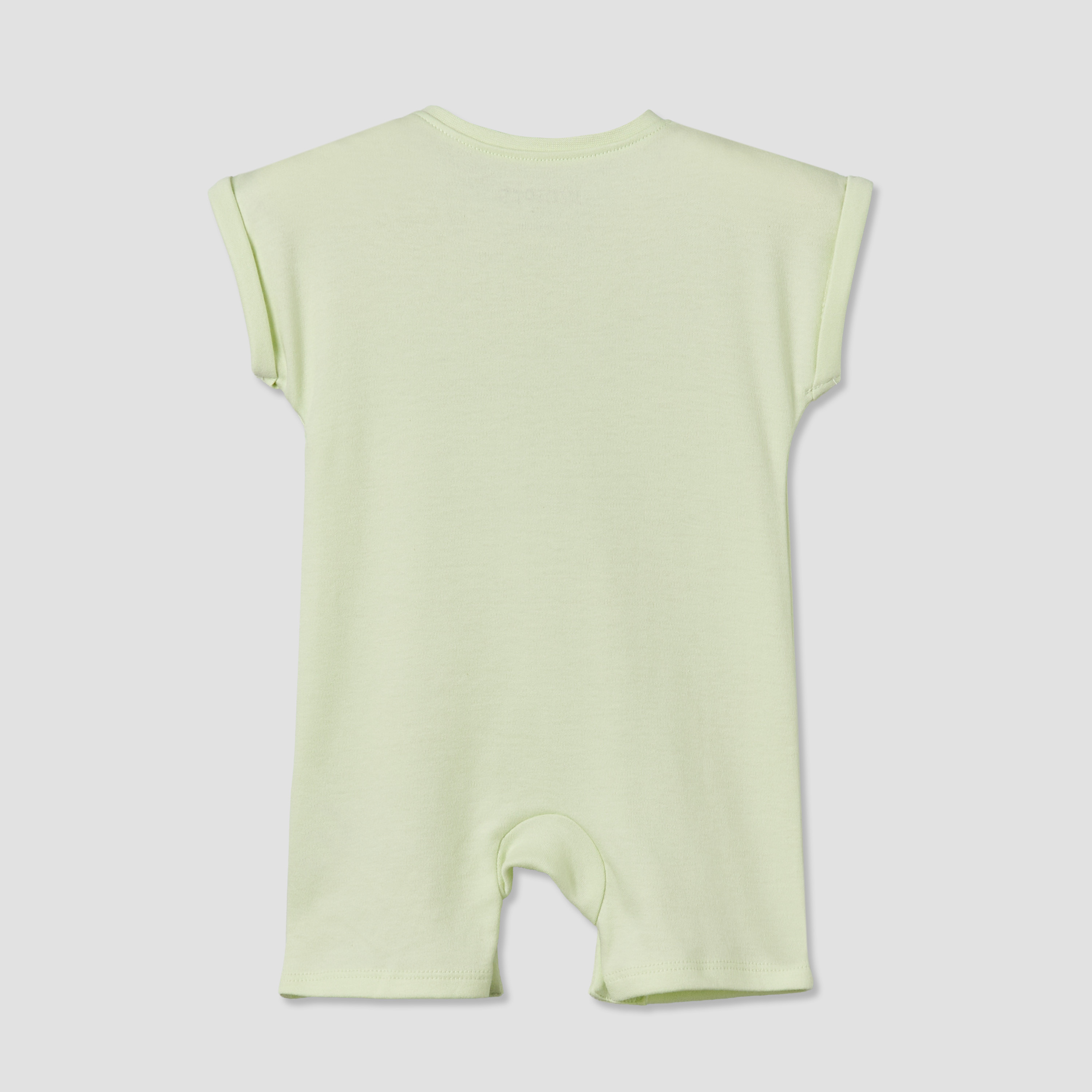 Pack of 4 Juniors Round Neck Short Sleeves Romper with Snap Button Closure-baby-boys-clothing-rompers-image-7