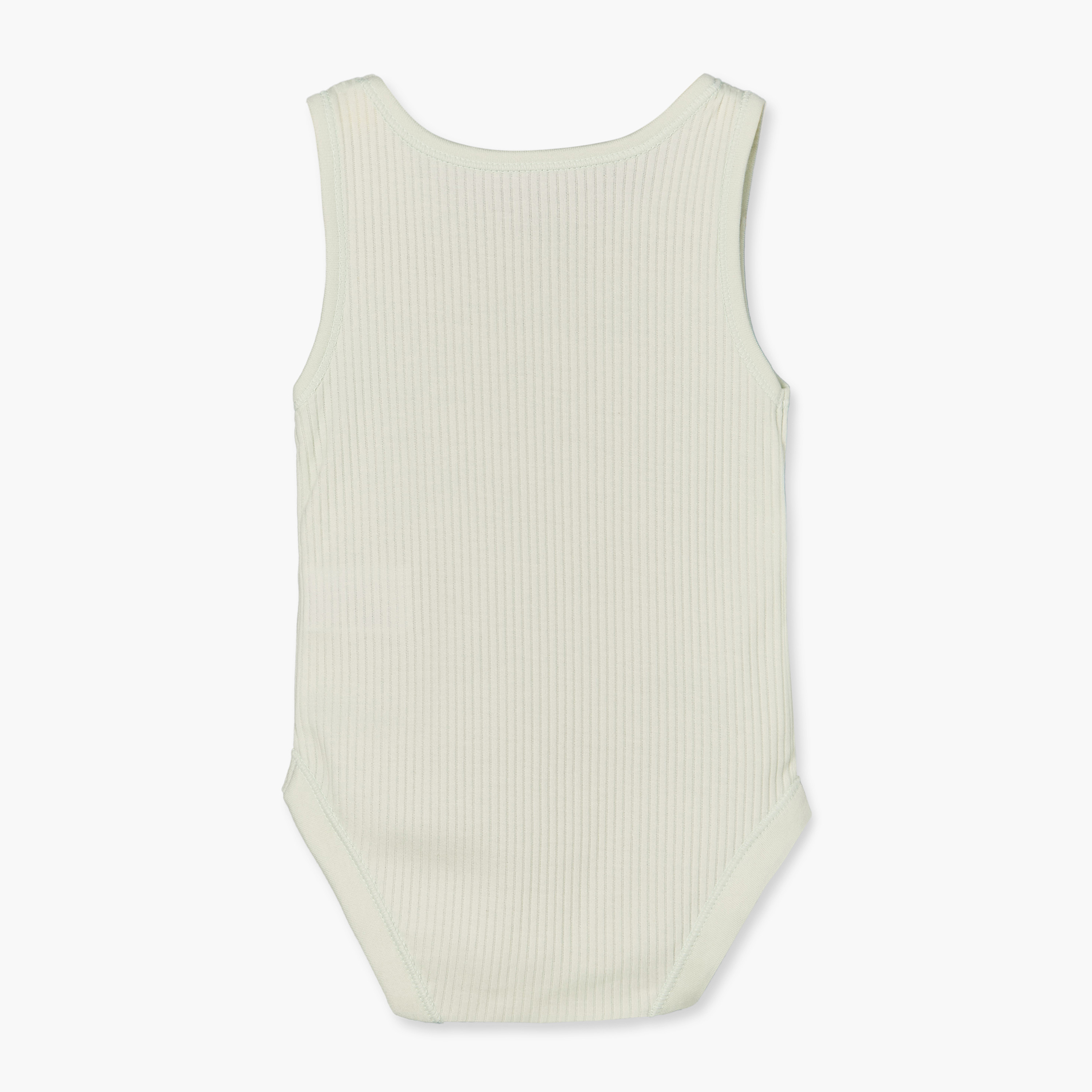 Pack of 5 Juniors Cotton Crew Neck Sleeveless Bodysuit with Snap Button Closure-baby-boys-clothing-bodysuits-image-7