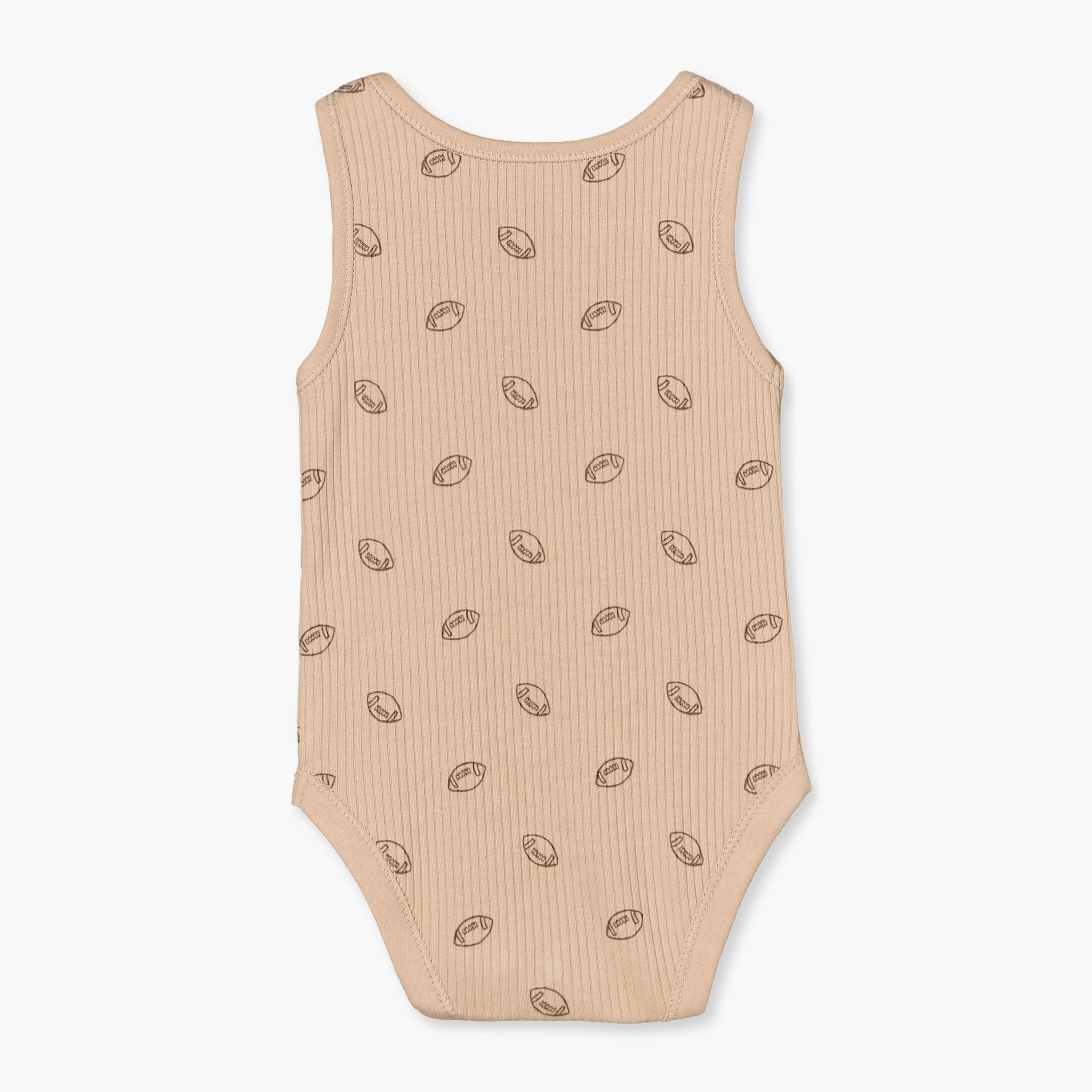 بودي سوت دون أكمام بياقة مستديرة وزر إغلاق كبّاس من جونيورز - عبوة 5 قطع-baby-boys-clothing-bodysuits-image-7
