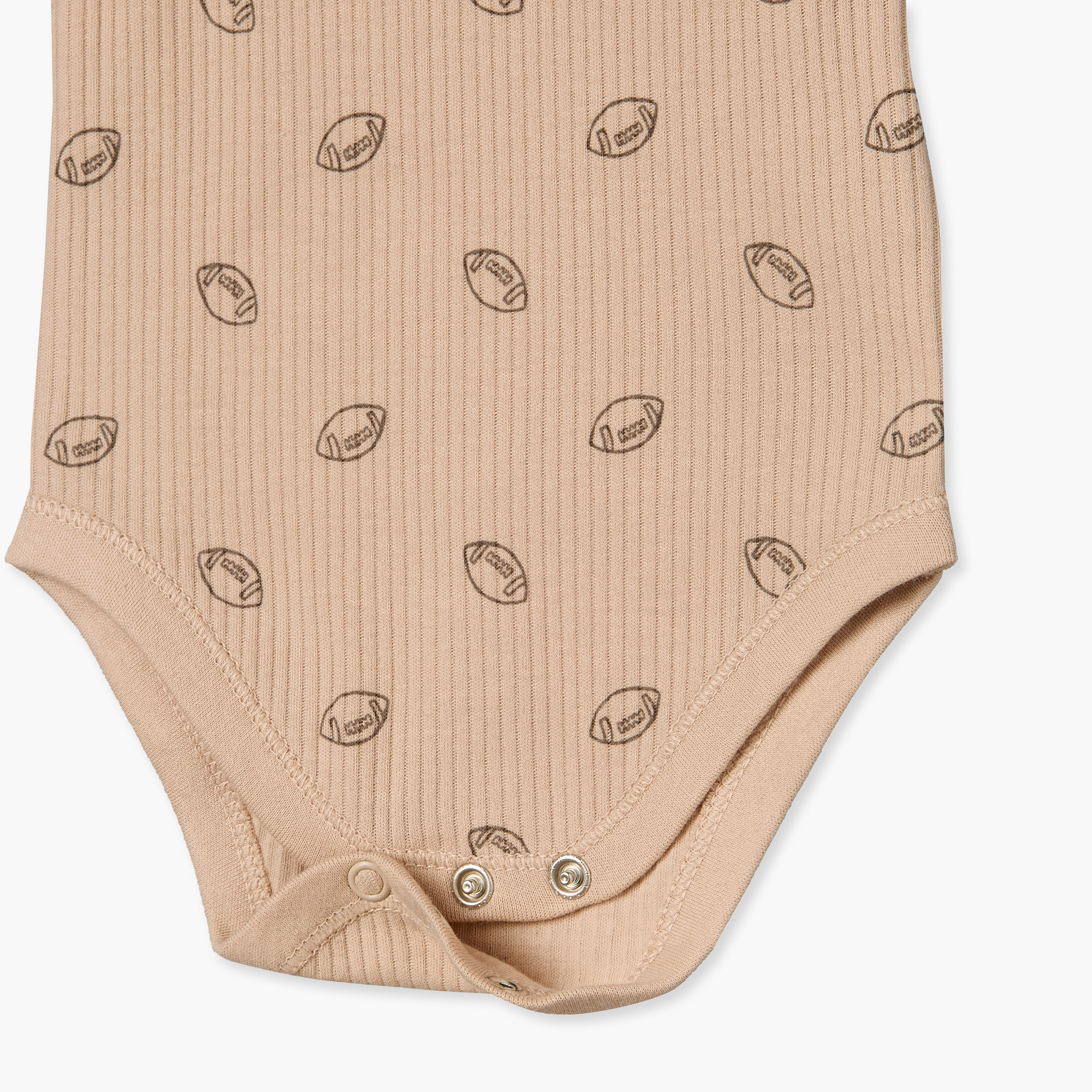 بودي سوت دون أكمام بياقة مستديرة وزر إغلاق كبّاس من جونيورز - عبوة 5 قطع-baby-boys-clothing-bodysuits-image-9