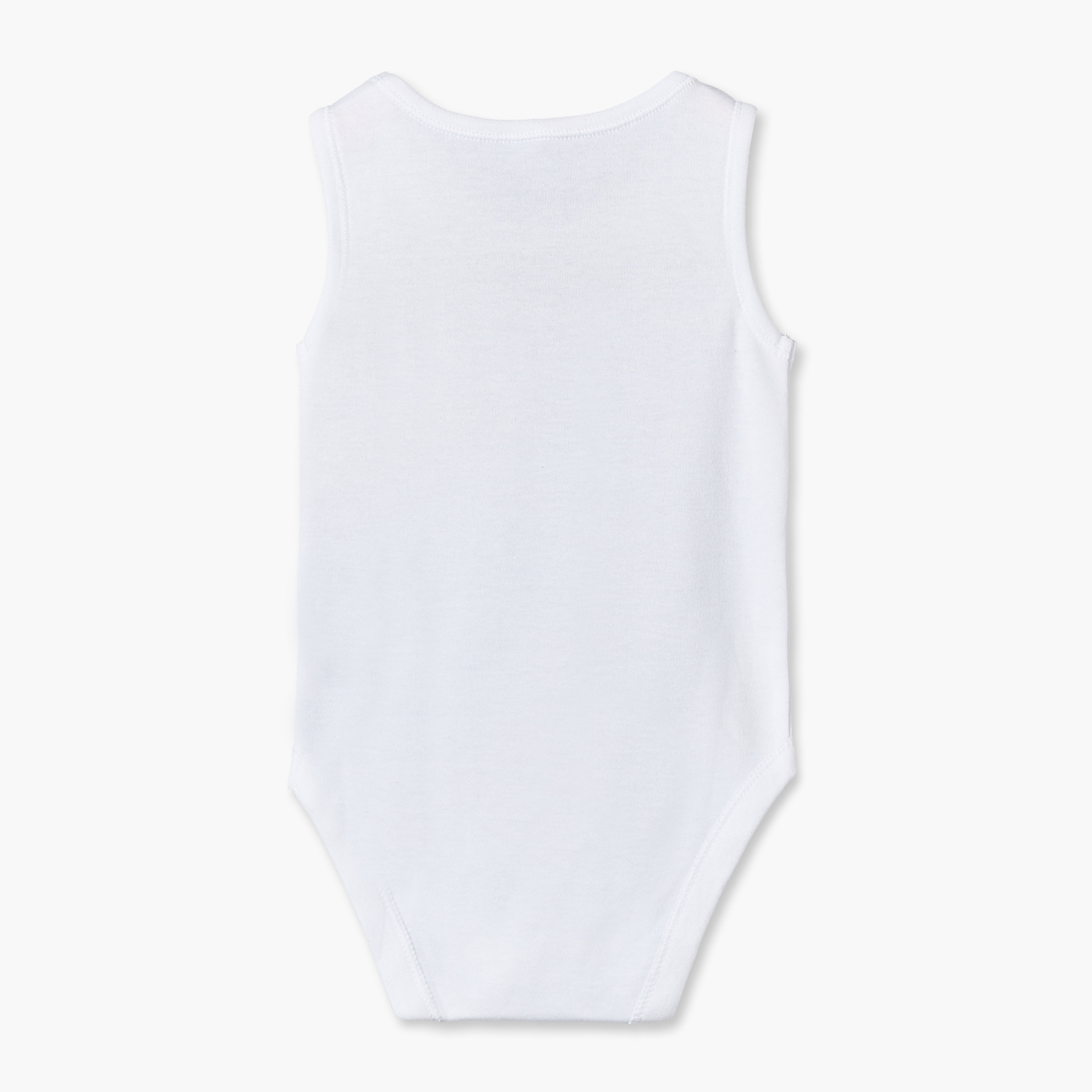 طقم بودي سوت قطن دون أكمام بياقة مستديرة وطبعات دب 5 قطع من جونيورز-baby-boys-clothing-bodysuits-image-3