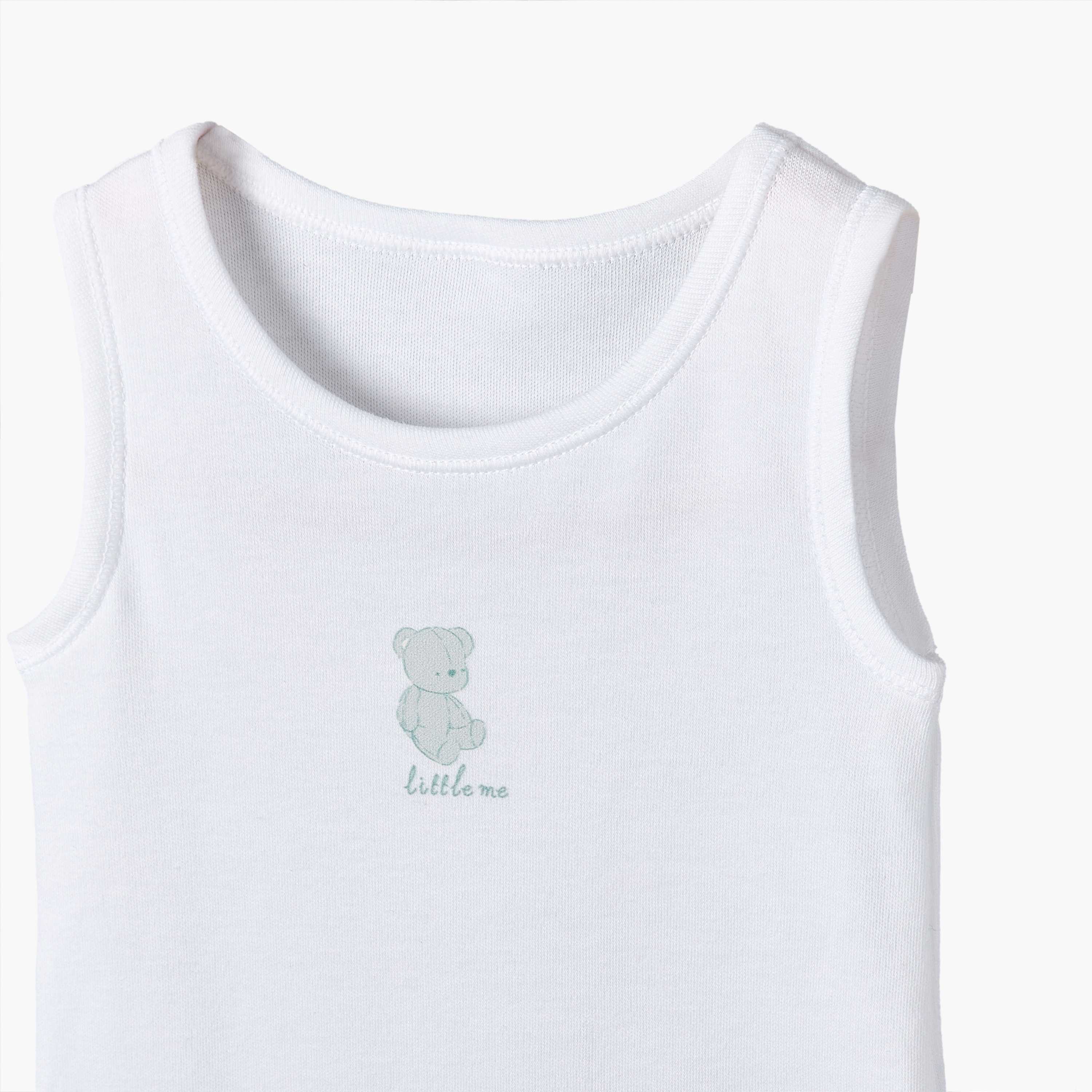 طقم بودي سوت قطن دون أكمام بياقة مستديرة وطبعات دب 5 قطع من جونيورز-baby-boys-clothing-bodysuits-image-8