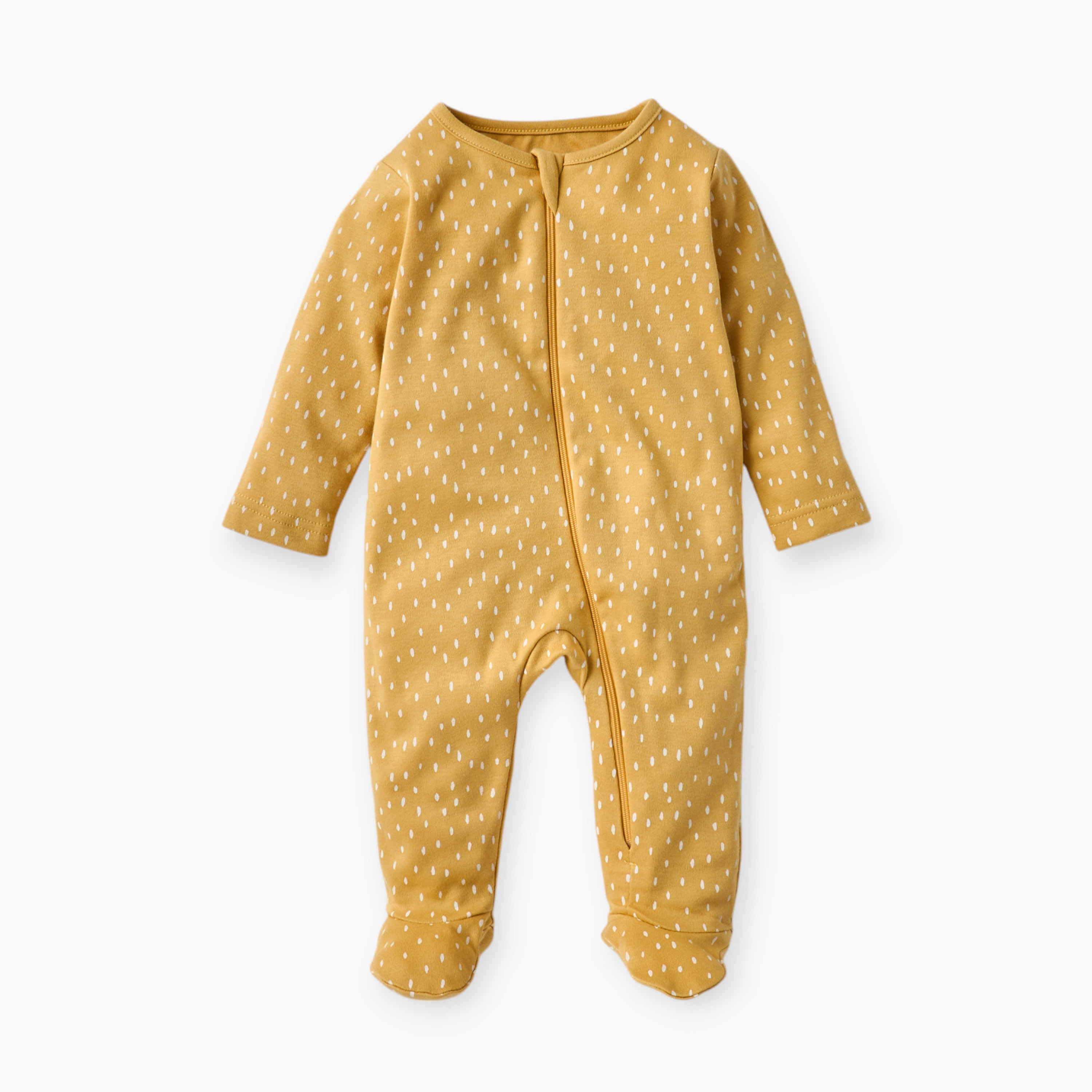 Juniors Printed Sleepsuit with Zip Closure and Long Sleeves-baby-boys-clothing-nightwear-sleepsuits-image-3