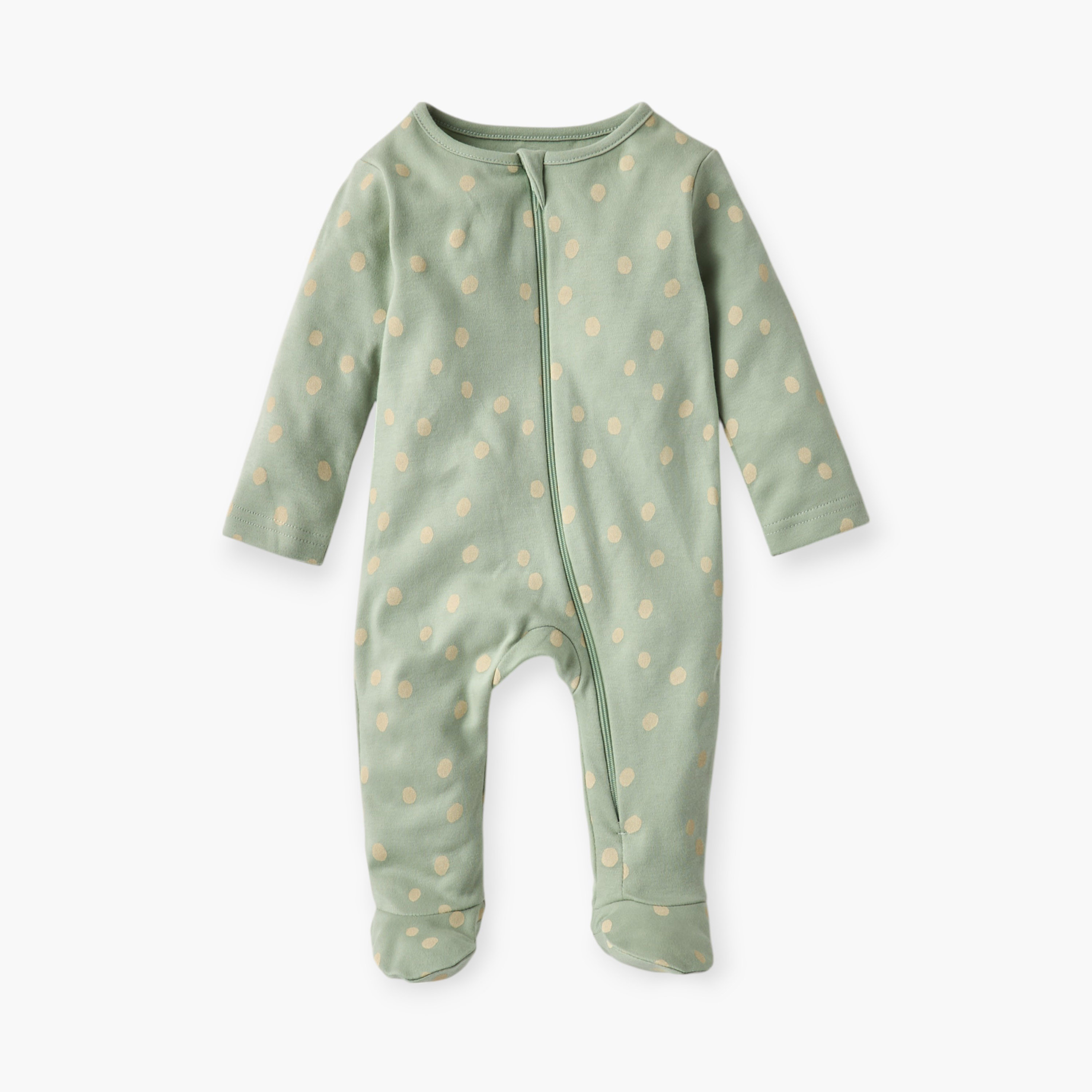Juniors Printed Sleepsuit with Zip Closure and Long Sleeves-baby-boys-clothing-nightwear-sleepsuits-image-5