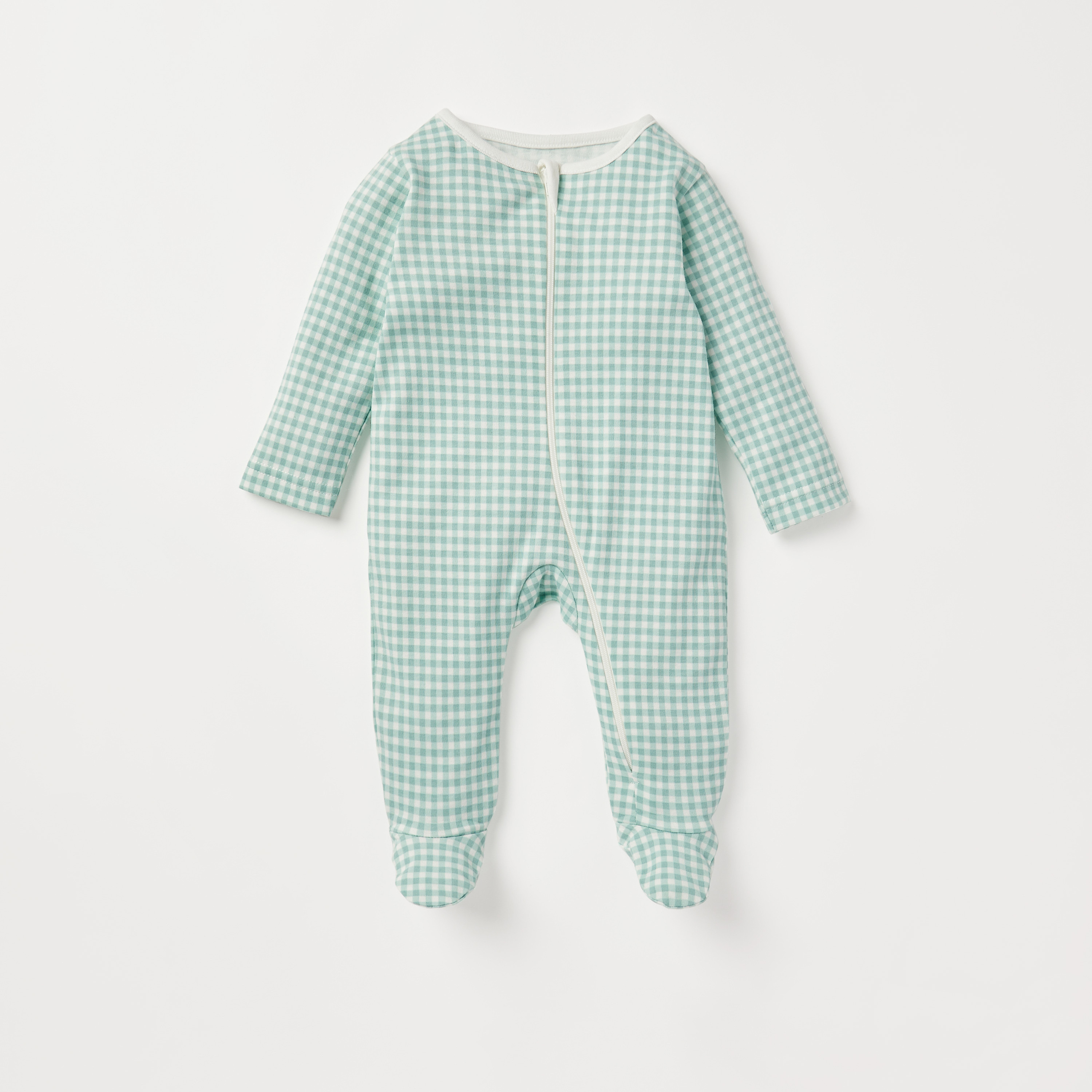 Juniors Dinosaur Print Closed Feet Sleepsuit with Zip Closure - Set of 5-baby-boys-clothing-nightwear-sleepsuits-image-2